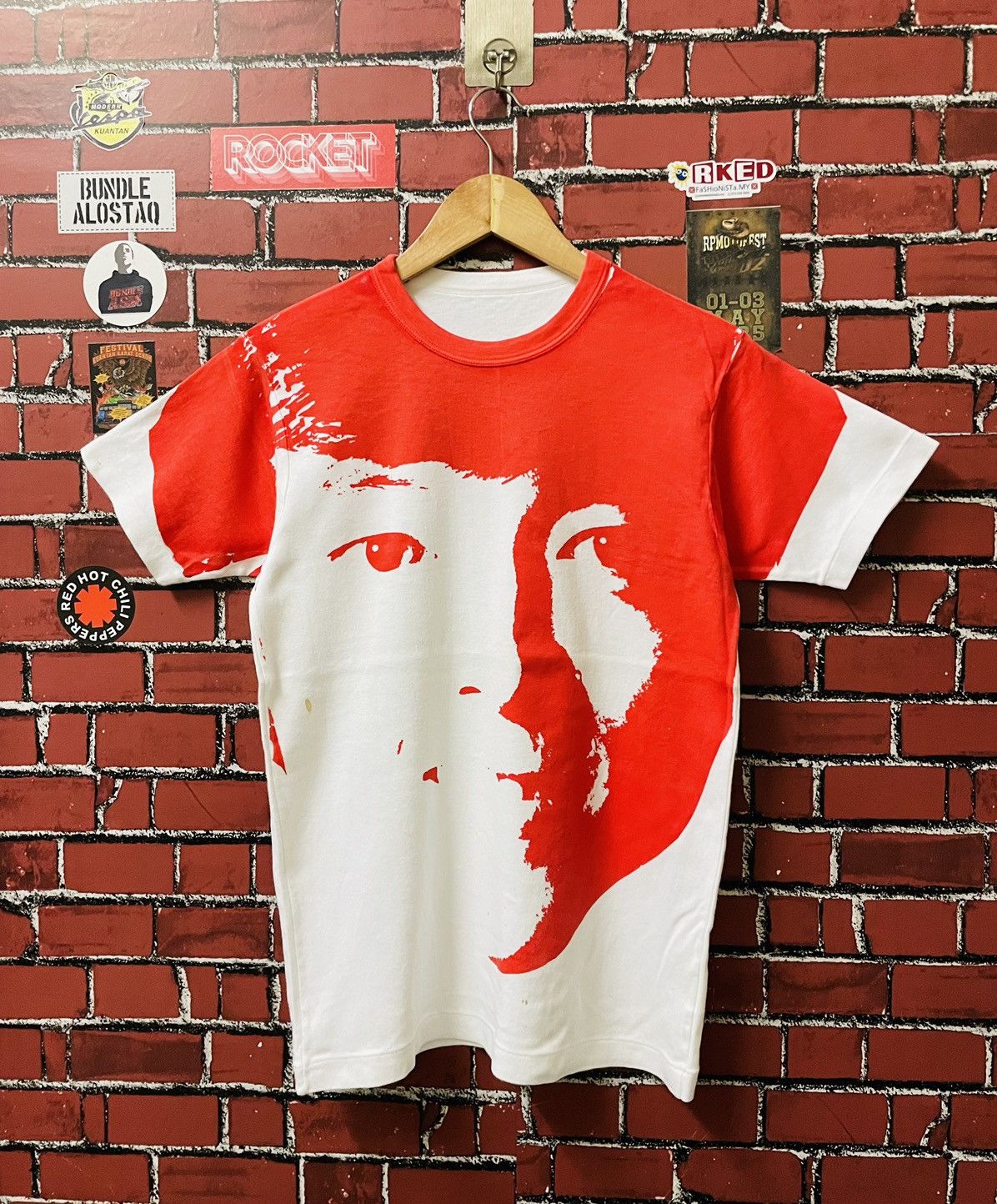 Band Tees VINTAGE Michiro Endo (The Stalin) PUNK BAND JAPAN Size US M / EU 48-50 / 2 - 1 Thumbnail