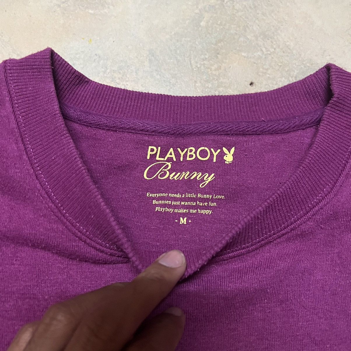 Playboy Playboy Big Logo Center Logo sweatshirt Size US M / EU 48-50 / 2 - 6 Thumbnail