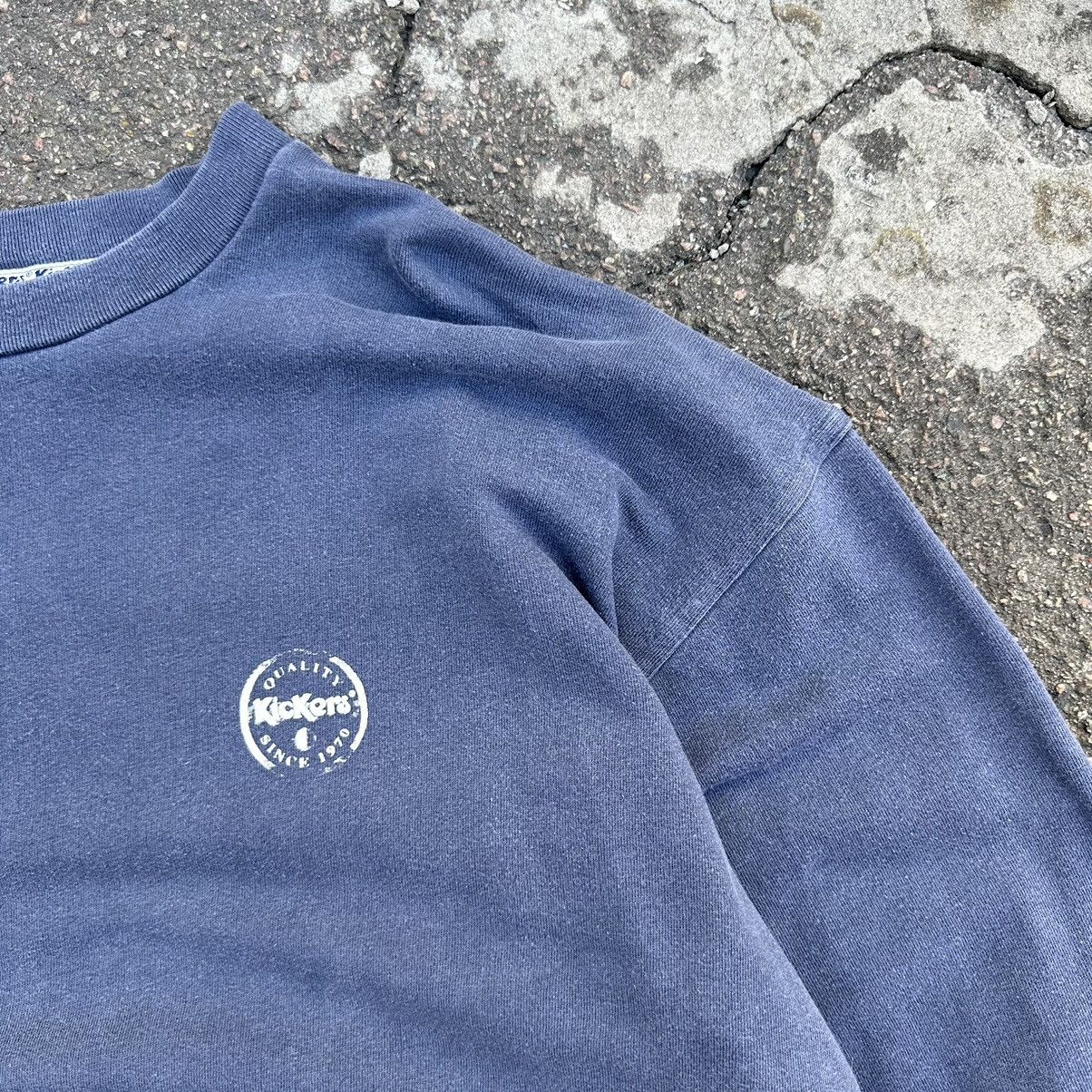 Kickers × Vintage Vintage Kickers Sweatshirt Longsleeve Y2K Logo 90s USA Fit Size US L / EU 52-54 / 3 - 4 Thumbnail