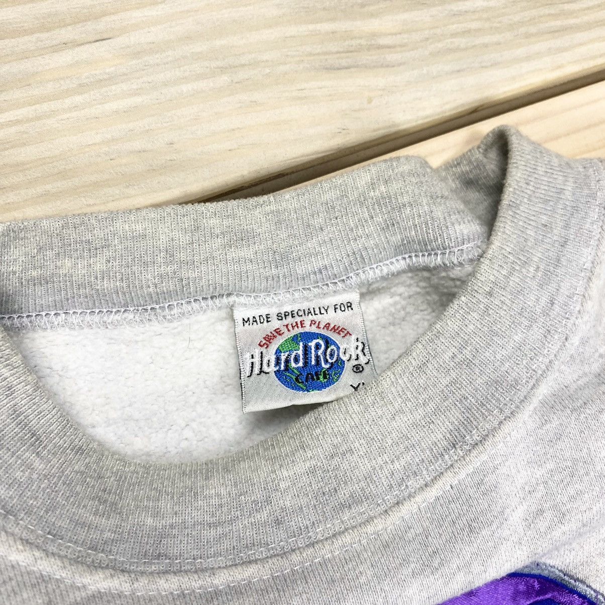 Hard Rock Cafe × Vintage 🎸Hard Rock Cafe🎸 Vintage boxy fit Sweatshirt Kowloon Size US XL / EU 56 / 4 - 7 Thumbnail