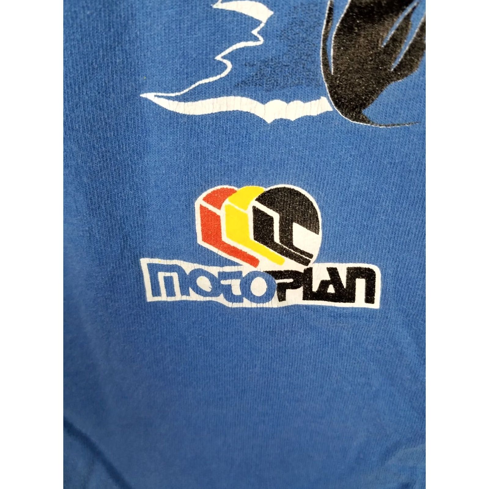 Fruit Of The Loom VINTAGE RACE SUPER SERIES MOTOCROSS MOTOPLAN SINGLE STITCH T-SHIRT SZ LARGE Size US L / EU 52-54 / 3 - 7 Thumbnail