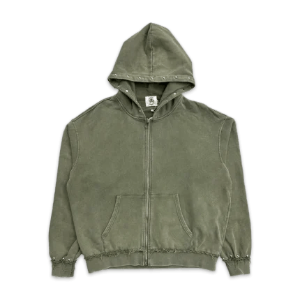 Saint Vanity Saint Vanity Terry Cloth Green Zip Up Size US S / EU 44-46 / 1 - 1 Preview