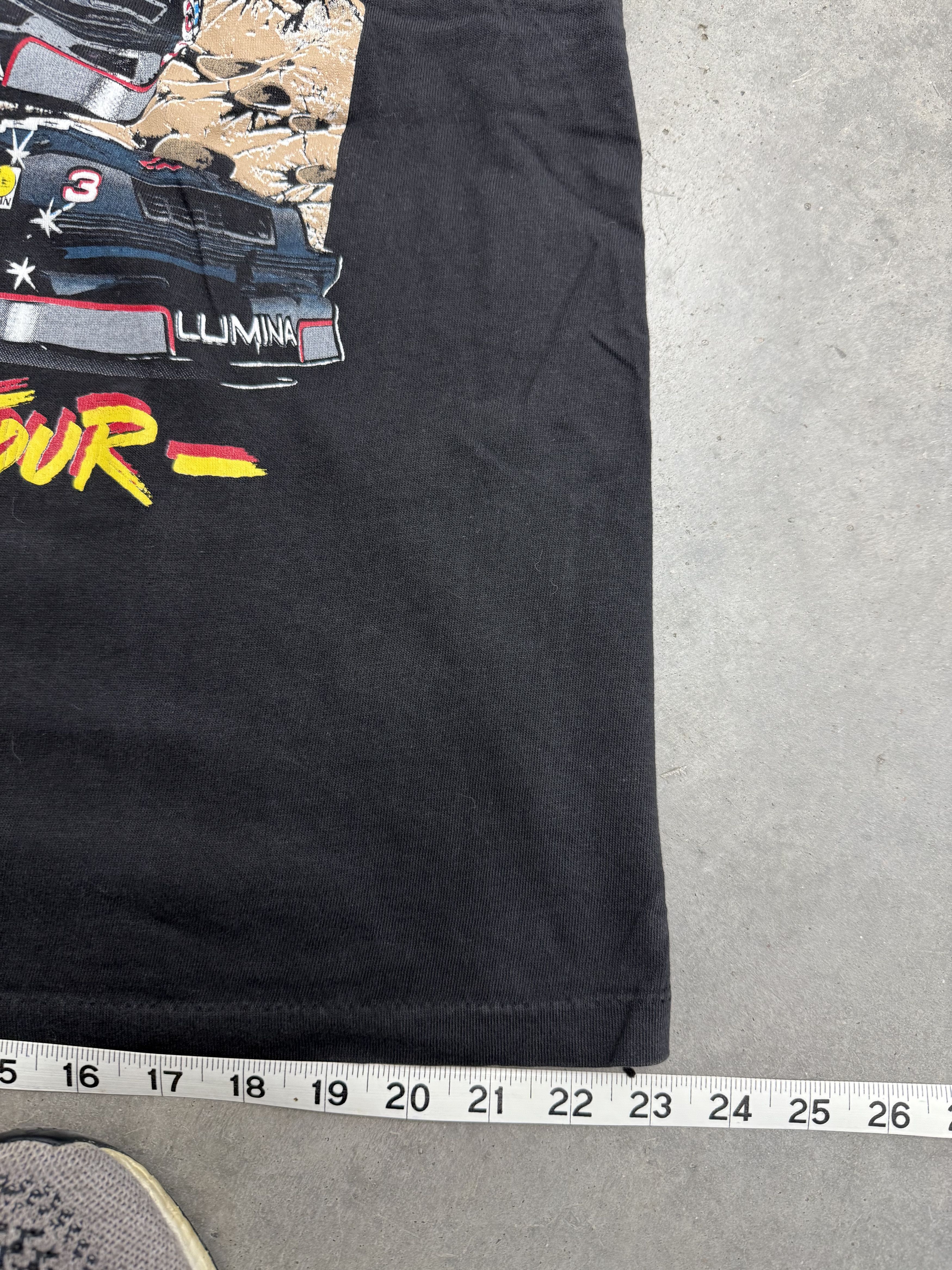 NASCAR Vintage 1993 Dale Earnhardt No Mercy Tour Nascar T Shirt Size US M / EU 48-50 / 2 - 3 Thumbnail
