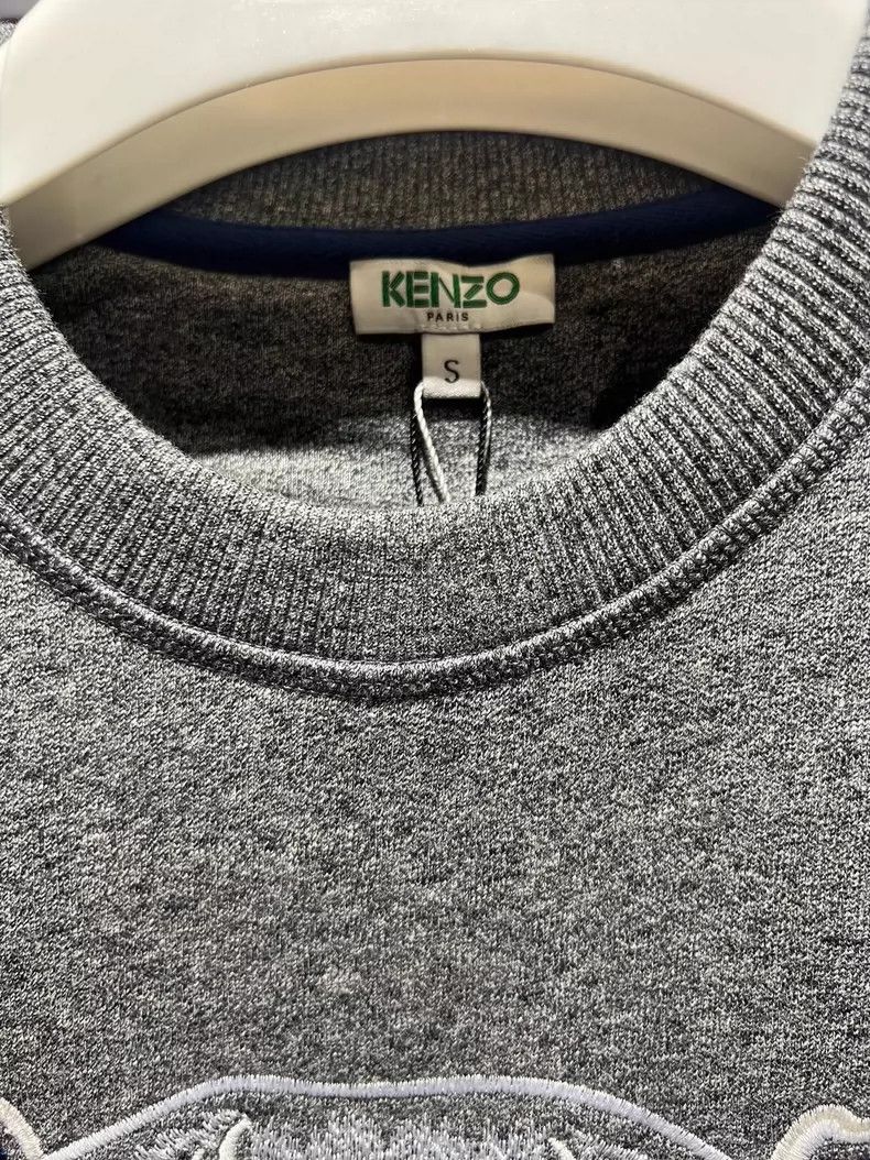Kenzo KENZO Tiger head embroidery hoodie Size US S / EU 44-46 / 1 - 2 Thumbnail