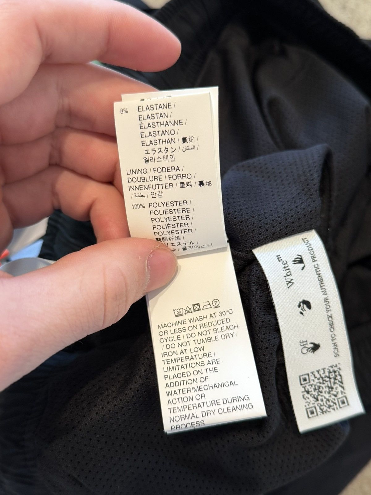 Off-White Off White Logoband Shorts Size US 29 - 8 Thumbnail