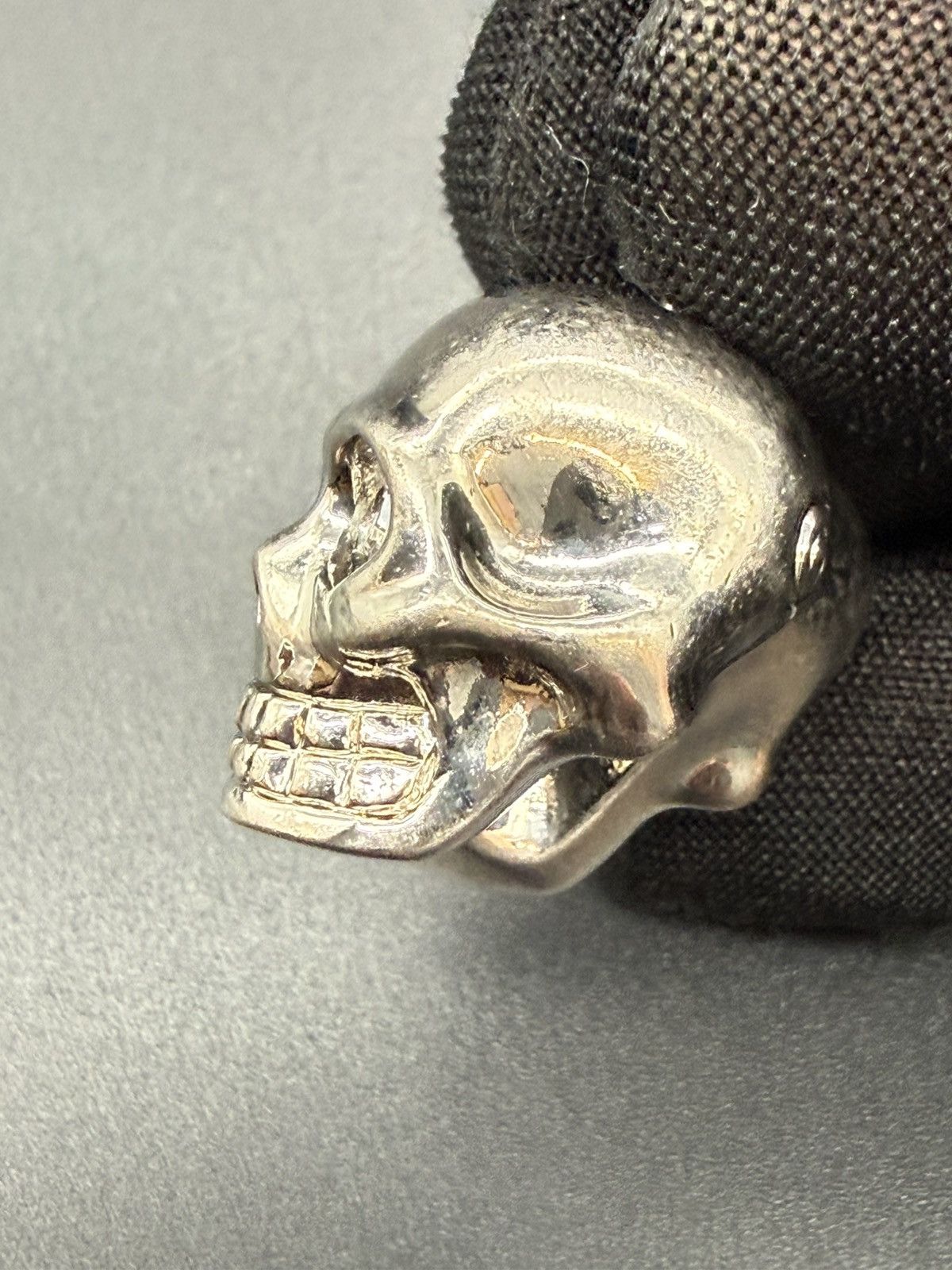 Alexander McQueen ALEXANDER MCQUEEN Silver Twin Skull Necklace Size ONE SIZE - 7 Thumbnail