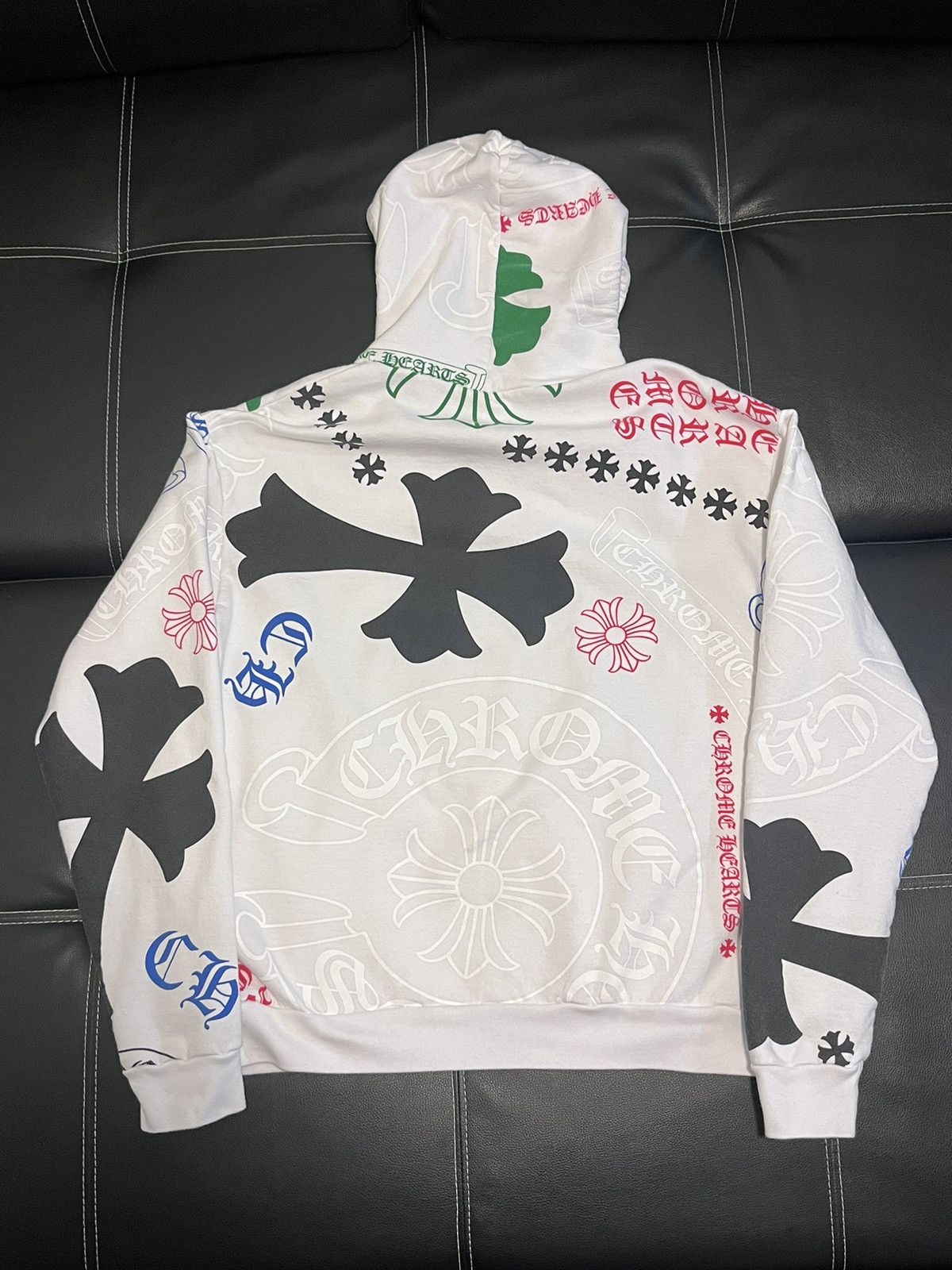Chrome Hearts Chrome Heart Stencil Hoodie Size US S / EU 44-46 / 1 - 2 Thumbnail