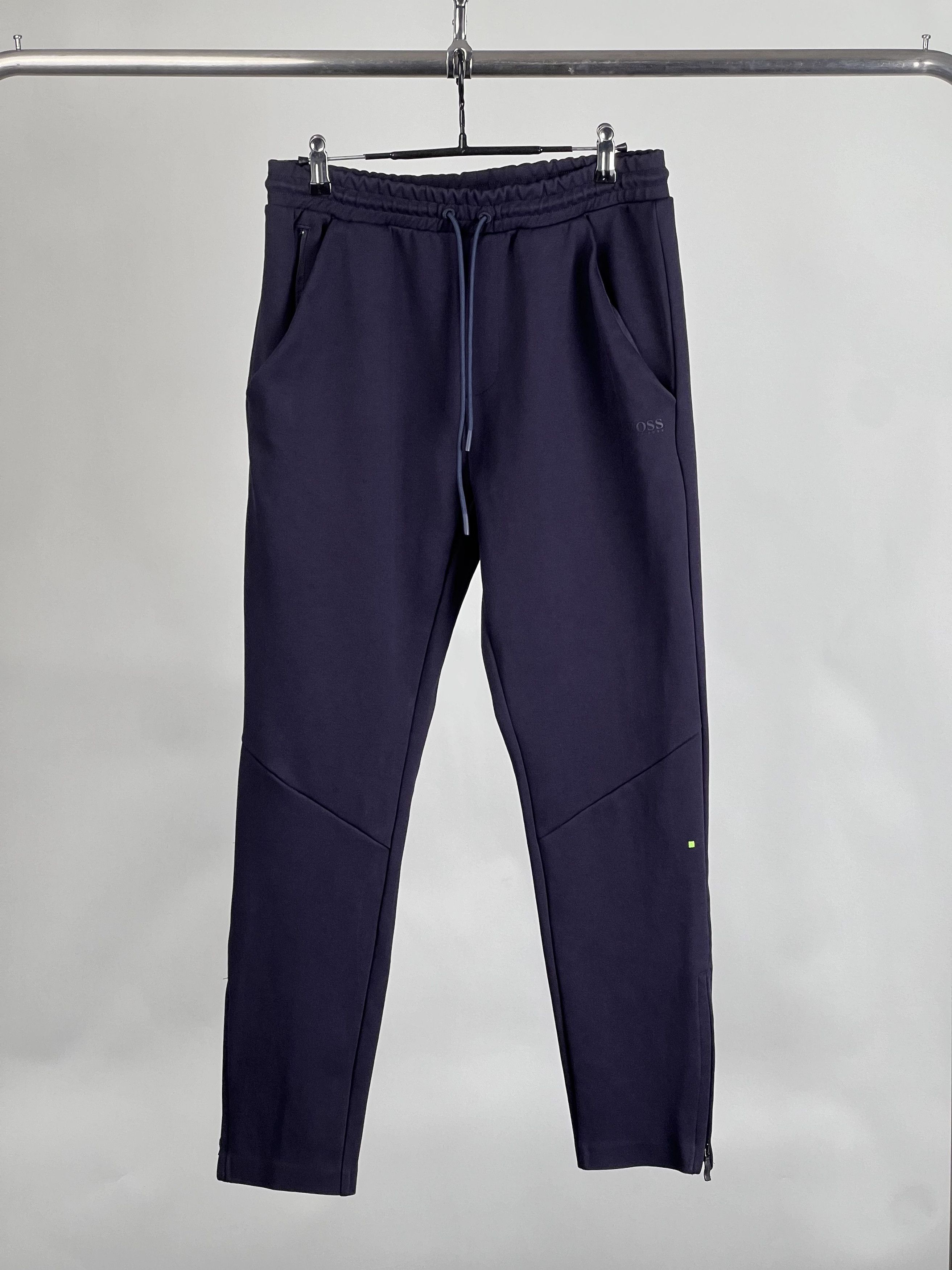 Hugo Boss Brand New BOSS Knit Sweatpants Navy M Size US 30 / EU 46 - 1 Thumbnail