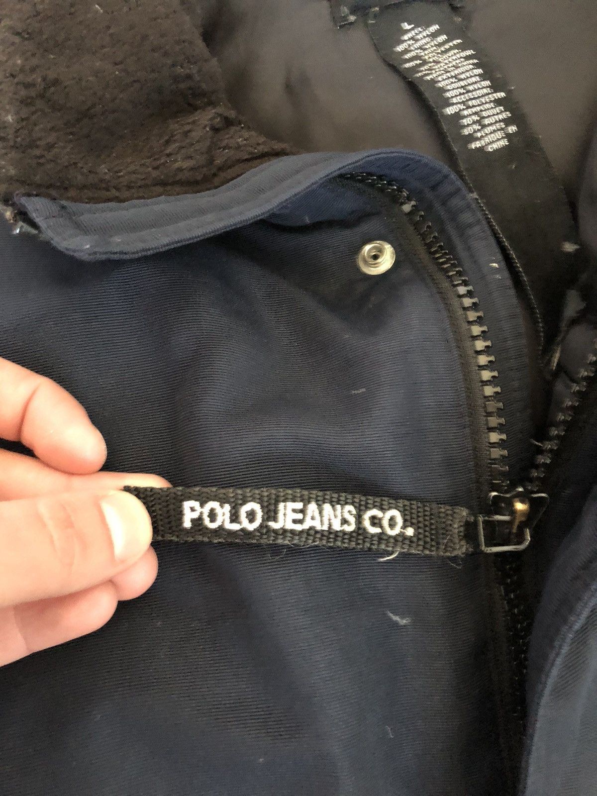 Polo Ralph Lauren × Ralph Lauren × Vintage Vintage Polo Ralph Lauren Jeans Puffer Down Jacket Size US L / EU 52-54 / 3 - 7 Thumbnail
