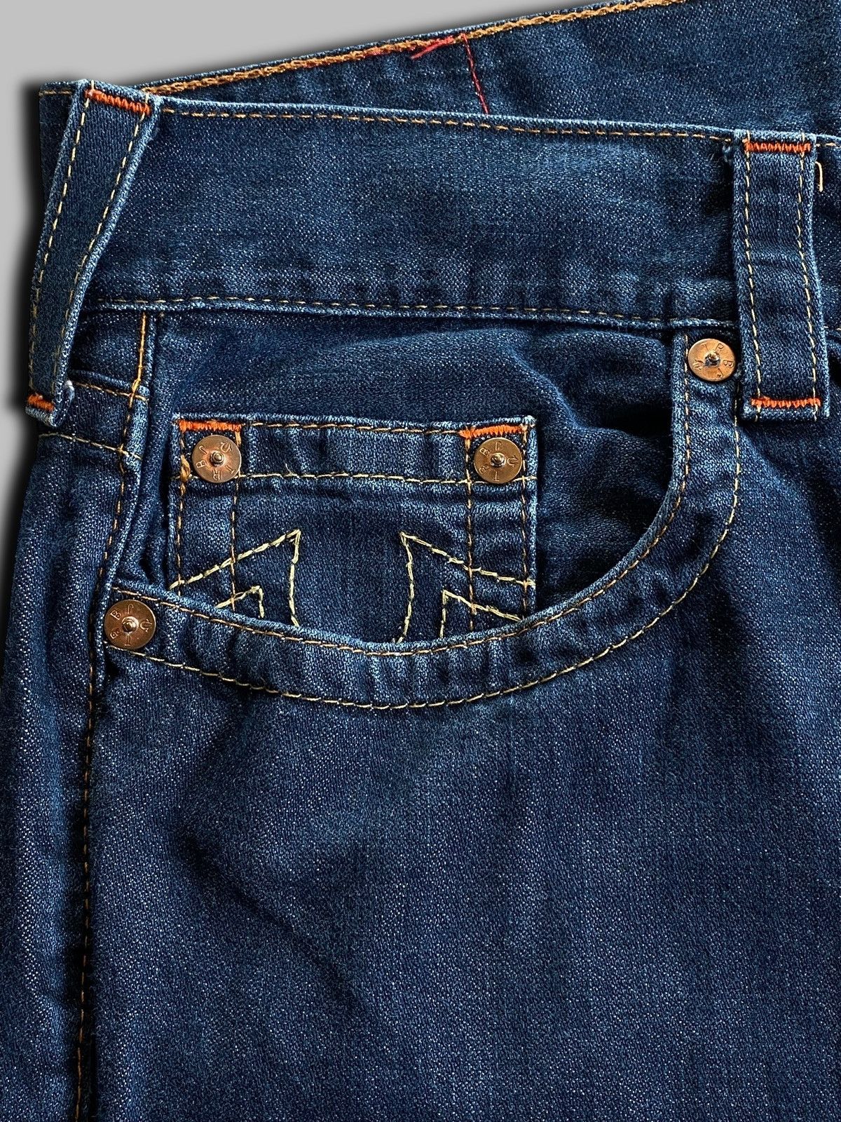 True Religion True Religion y2k style Rocco Jeans Denim Size US 36 / EU 52 - 9 Thumbnail