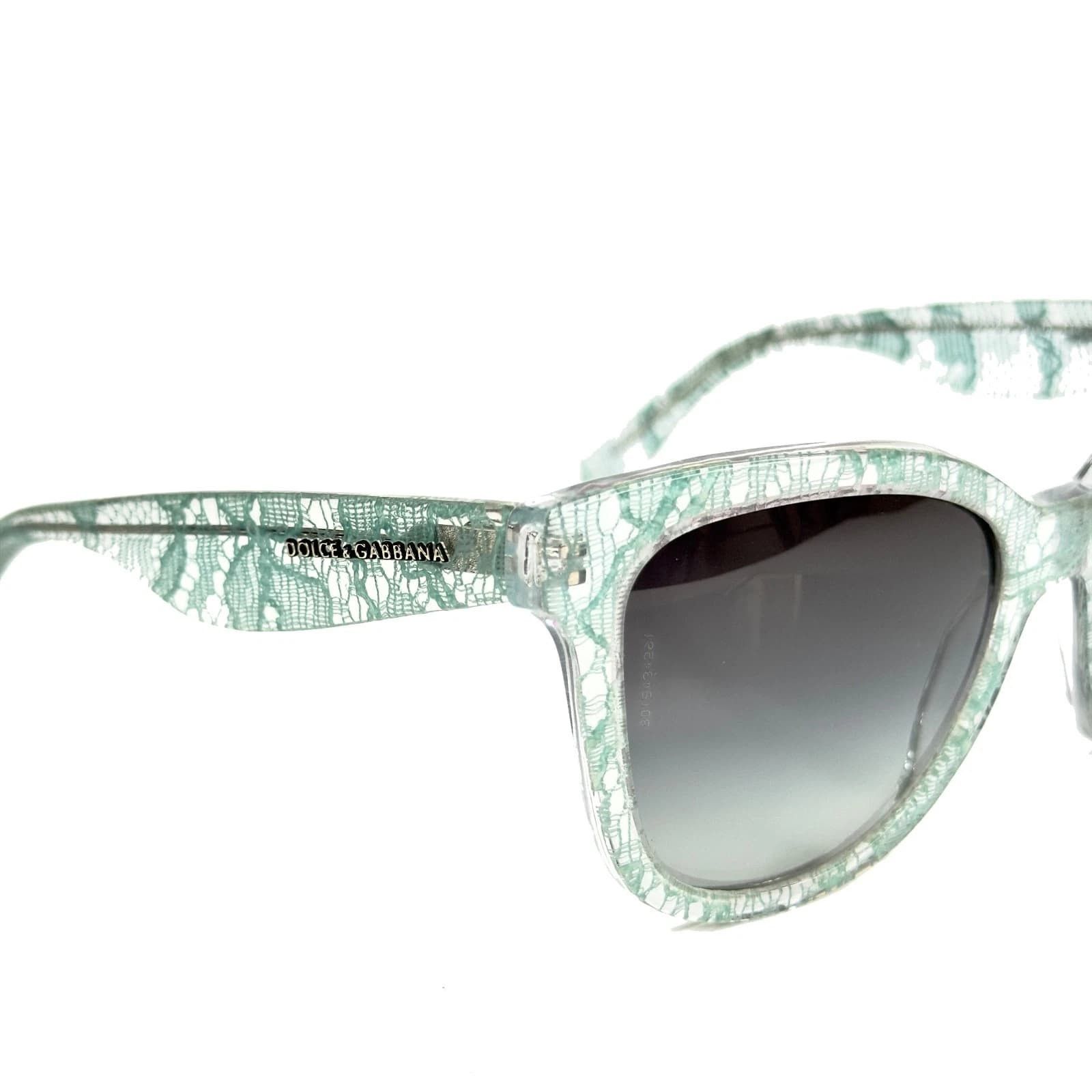 Dolce & Gabbana Dolce & Gabbana DG4190 4190 Blue LACE Fashion Sunglass Size ONE SIZE - 5 Thumbnail