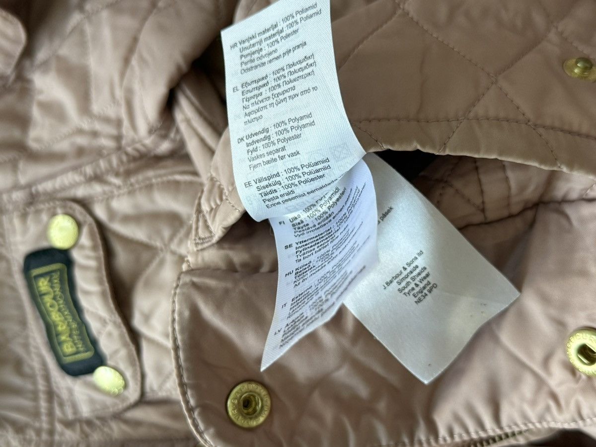 Barbour Barbour International Quilted jacket vintage light pink Size XS / US 0-2 / IT 36-38 - 11 Thumbnail