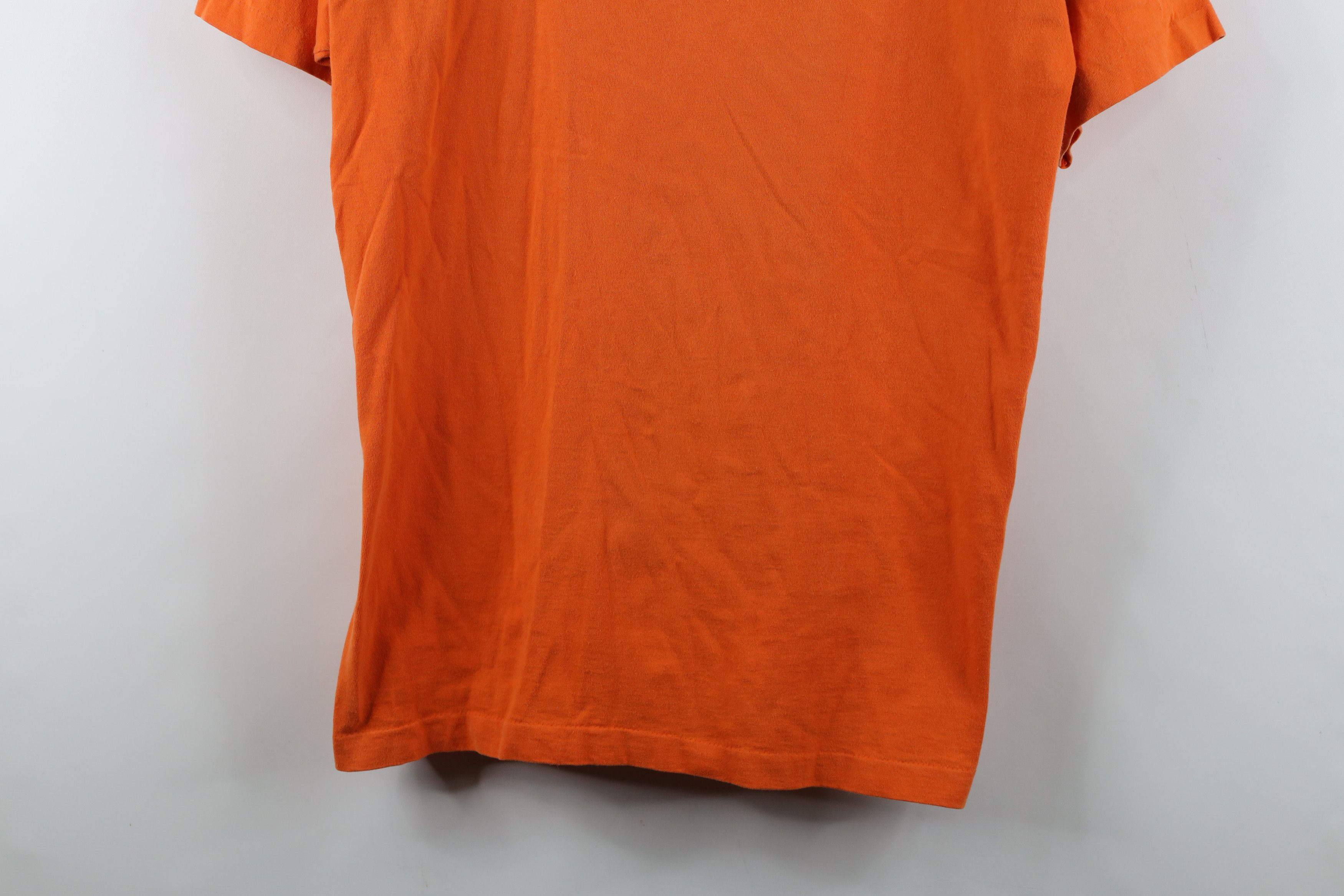 Vintage Vintage 90s City Michigan Tribal Sun T-Shirt Orange USA Size US L / EU 52-54 / 3 - 3 Thumbnail