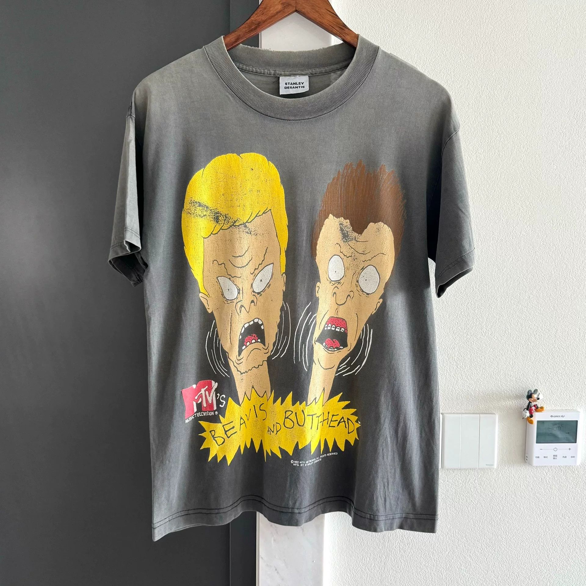 ビンテージ LLICA × ビーバス＆バットヘッド Tシャツ giant Giant × Metallica × Vintage 1997 Metallica Beavis and Butthead Tee