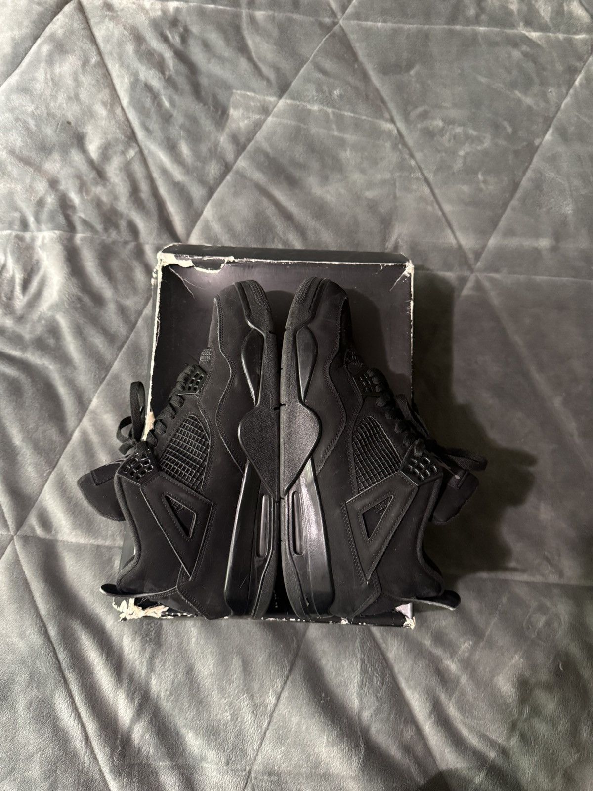 Jordan Brand Air Jordan 4 Retro “Black Cat” 2020 Size US 13 / EU 46 - 3 Thumbnail