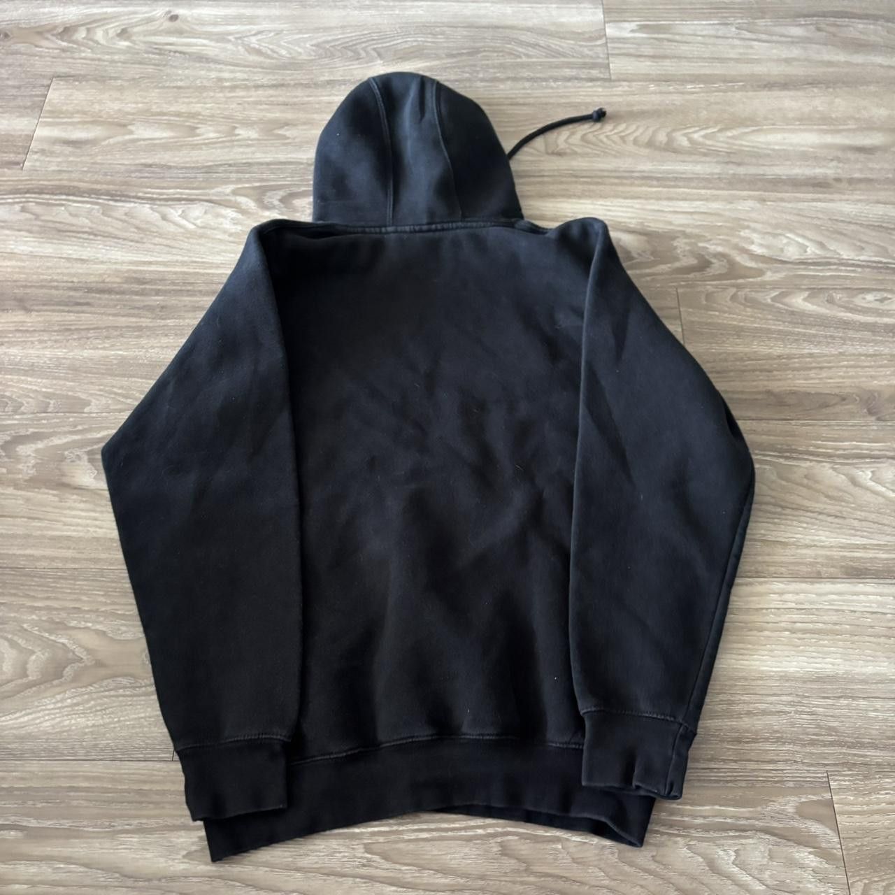Vintage Crazy Vintage Y2K/2000s Black Blank Heavyweight Essential Pullover Hoodie! Size S Size US S / EU 44-46 / 1 - 6 Thumbnail