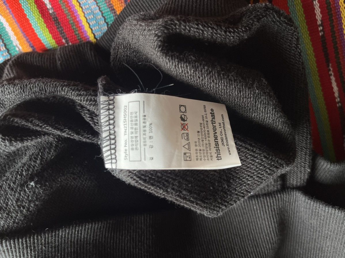 thisisneverthat This is never that black E/T hoodie Size US M / EU 48-50 / 2 - 6 Thumbnail