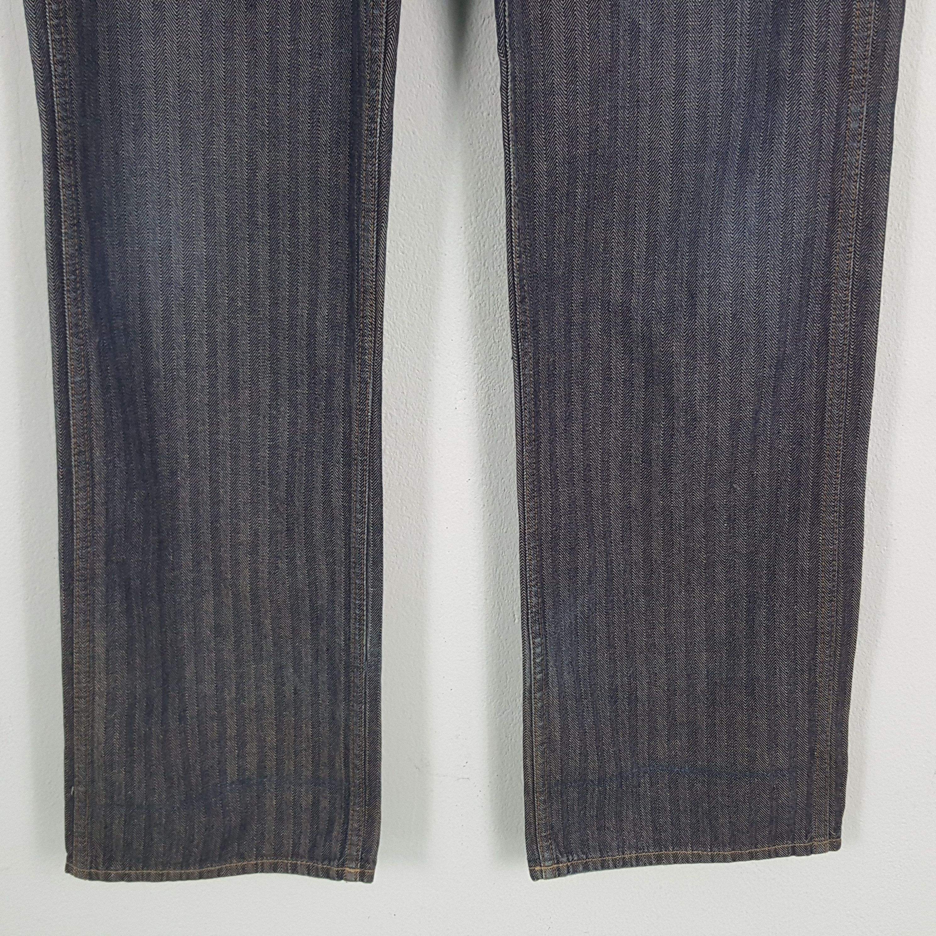 Hysteric Glamour Vintage Hysteric Glamour Japanese Brand Stripe Baggy Pants Size US 31 - 6 Thumbnail