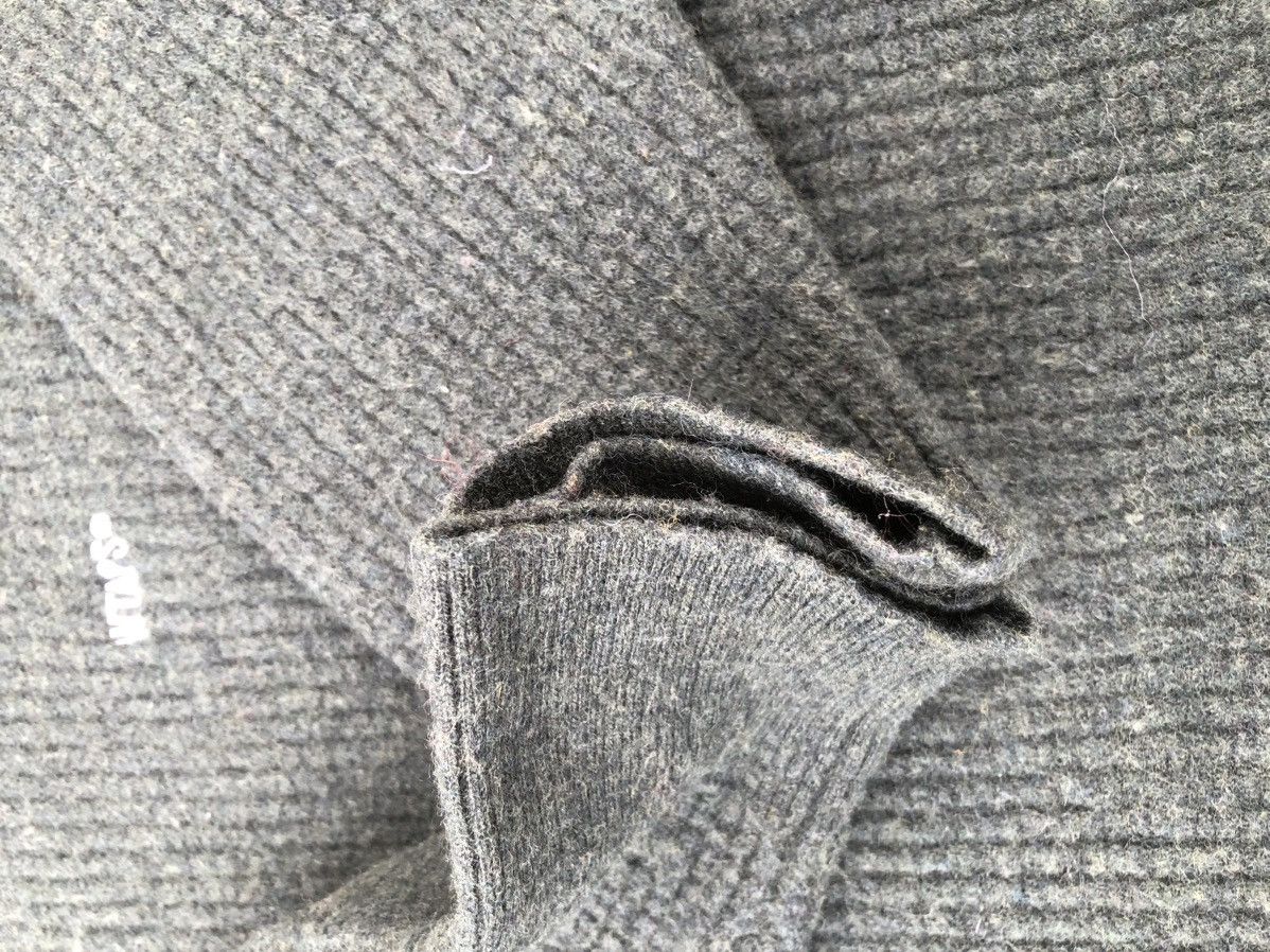 Wtaps sweter waffle wool