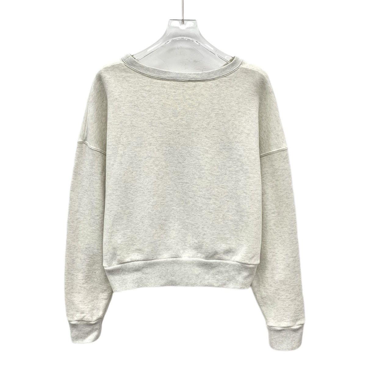 Celine Celine Beige-Grey Logo Letter Long Sleeve Sweatshirt K26WX Size M / US 6-8 / IT 42-44 - 2 Thumbnail