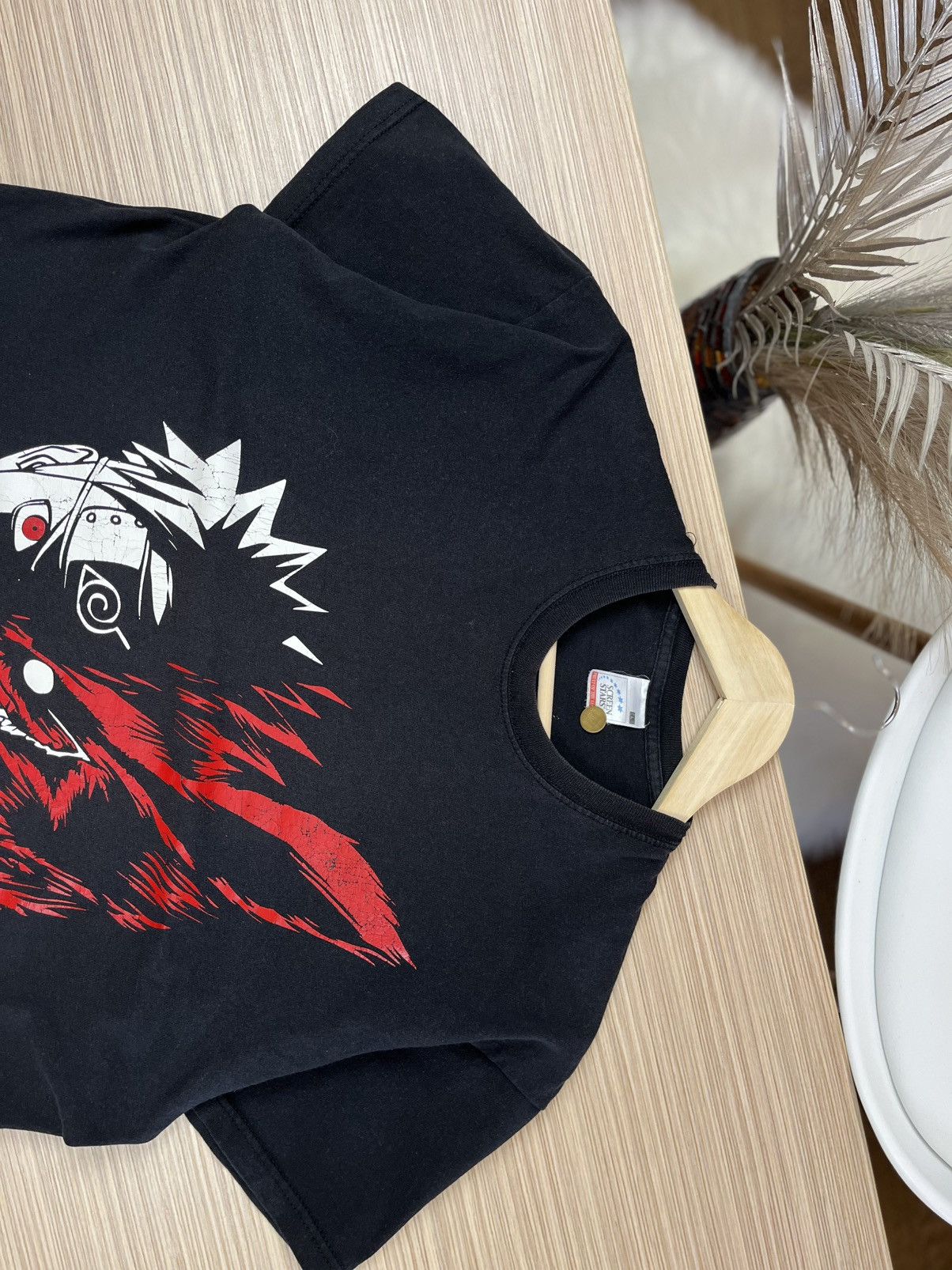 Band Tees × Vintage Vintage Y2K Naruto Horror Face Tee Art Band Rock Streetwear Size US L / EU 52-54 / 3 - 3 Thumbnail