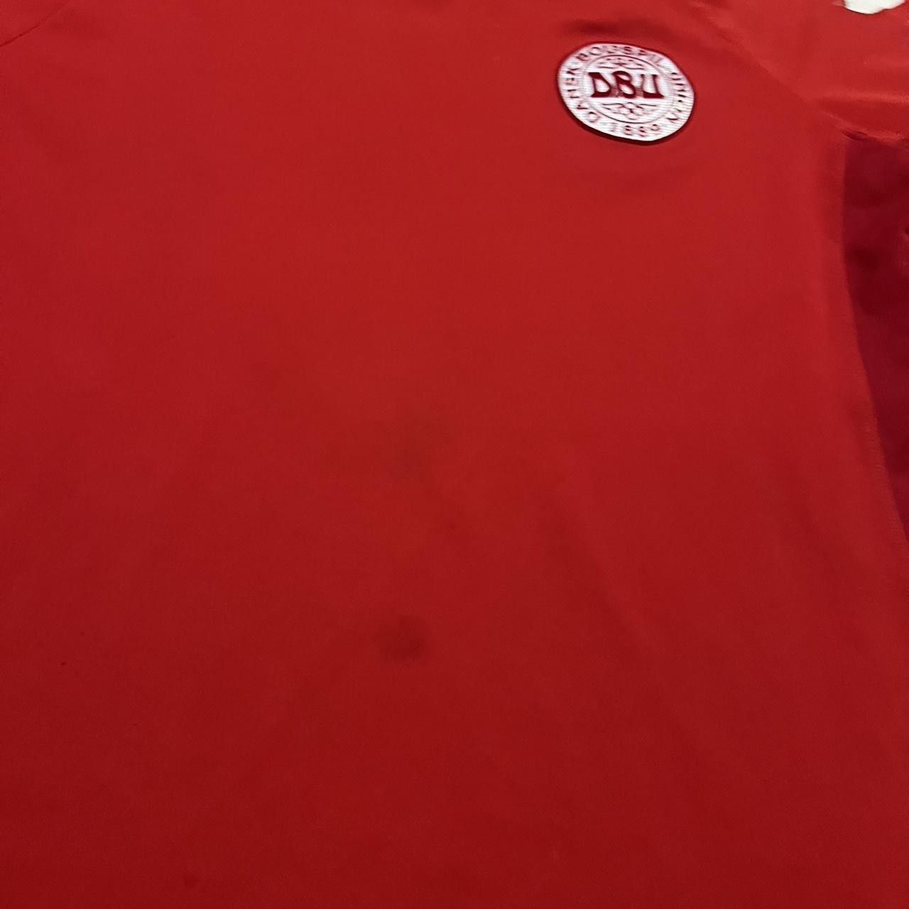 Hummel Denmark 2006-08 home football shirt #football Size US XL / EU 56 / 4 - 8 Thumbnail