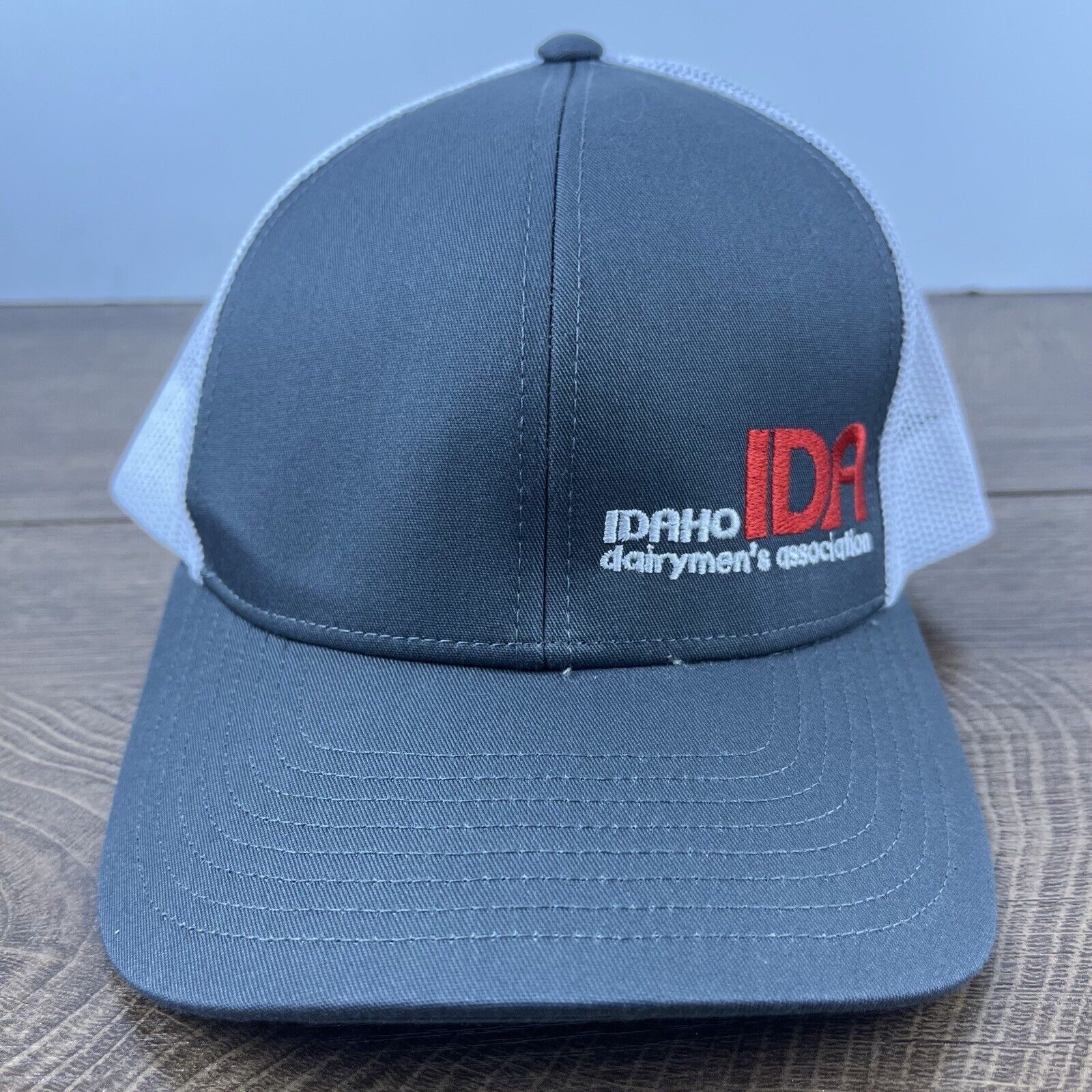 Other Idaho Dairymens Association Hat Gray Cap Adjustable Hat Gray Size ONE SIZE - 3 Thumbnail