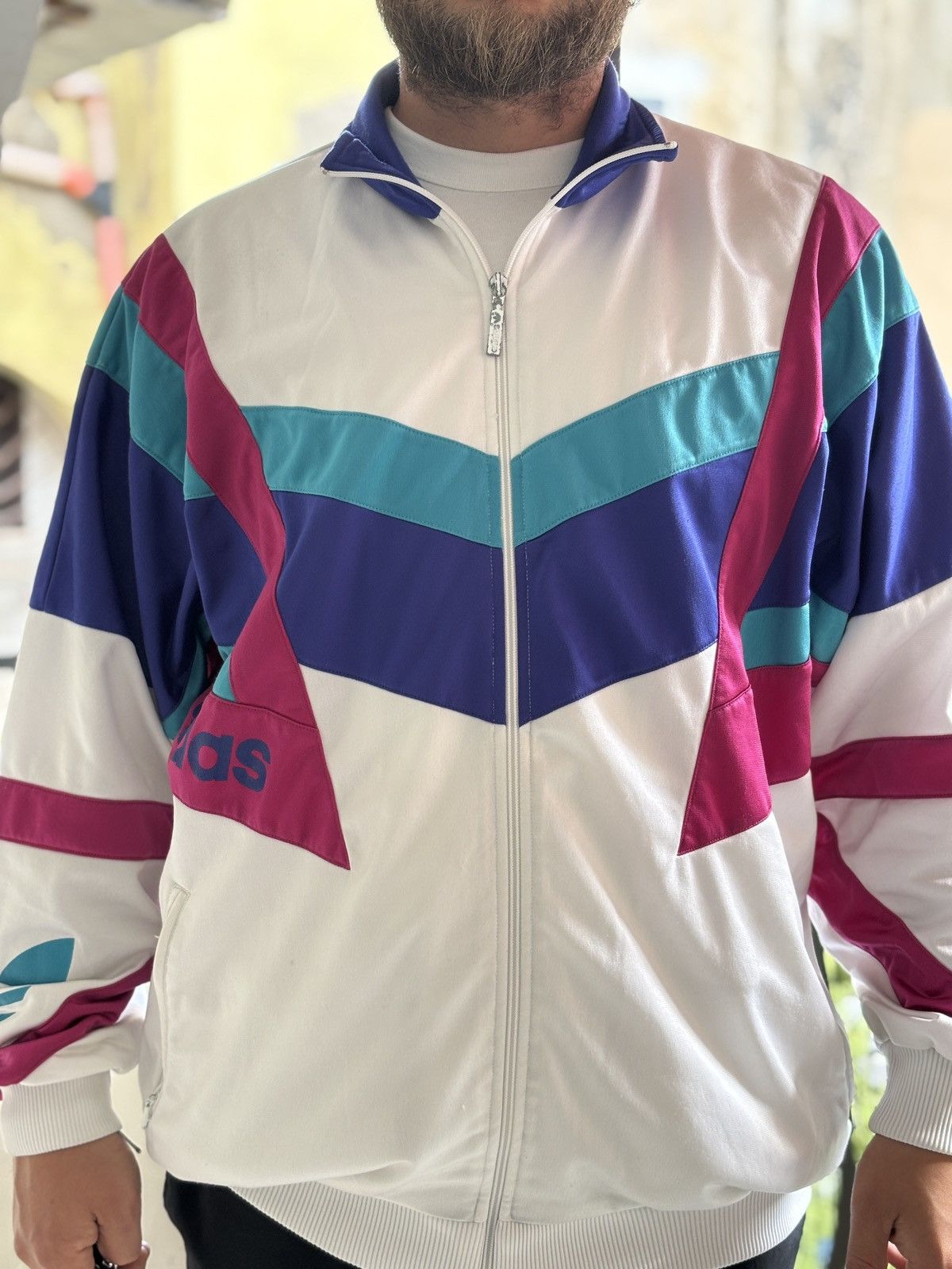 Adidas Vintage Style Adidas Originals Track Top 90s Oversize Size US L / EU 52-54 / 3 - 2 Thumbnail