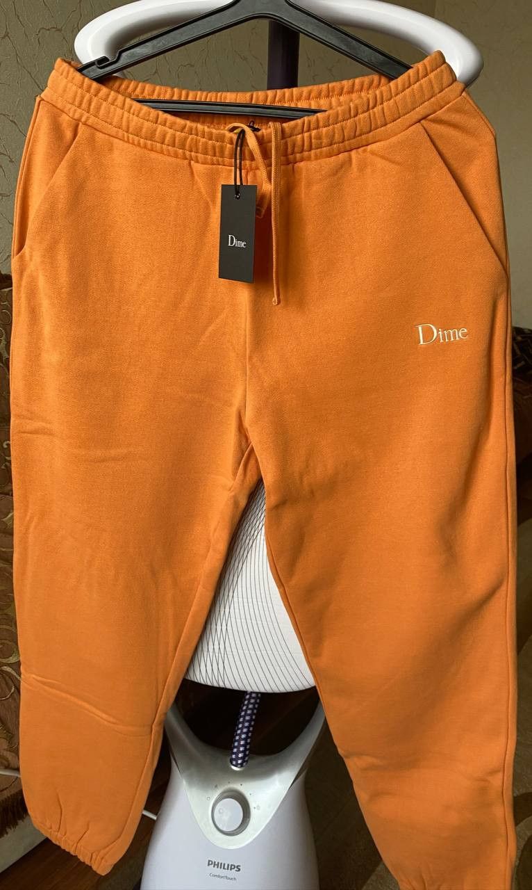 Dime Dime - Orange Classic Sweatpant Size US 32 / EU 48 - 1 Thumbnail