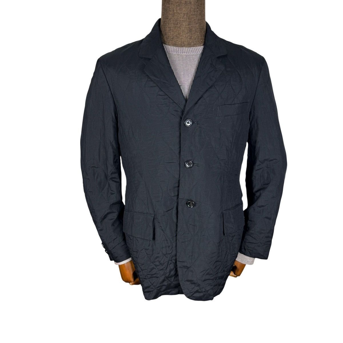 Yohji Yamamoto 🌟Y’S FOR MEN RED LABEL QUILTED BLAZER COAT Size US M / EU 48-50 / 2 - 2 Thumbnail