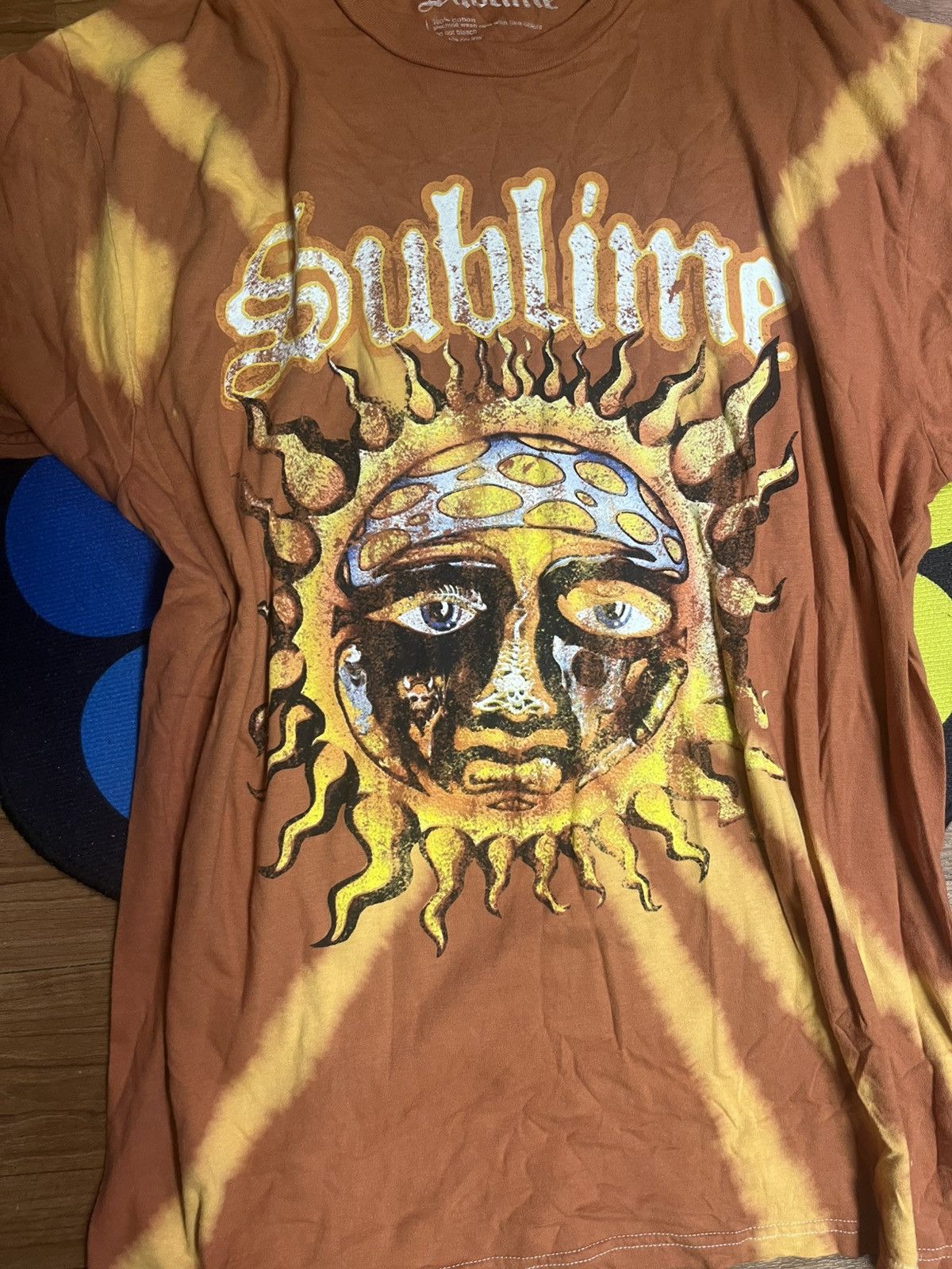 Sublime Brown and yellow Sublime band graphic tee tie dye Size Large Size US L / EU 52-54 / 3 - 2 Thumbnail