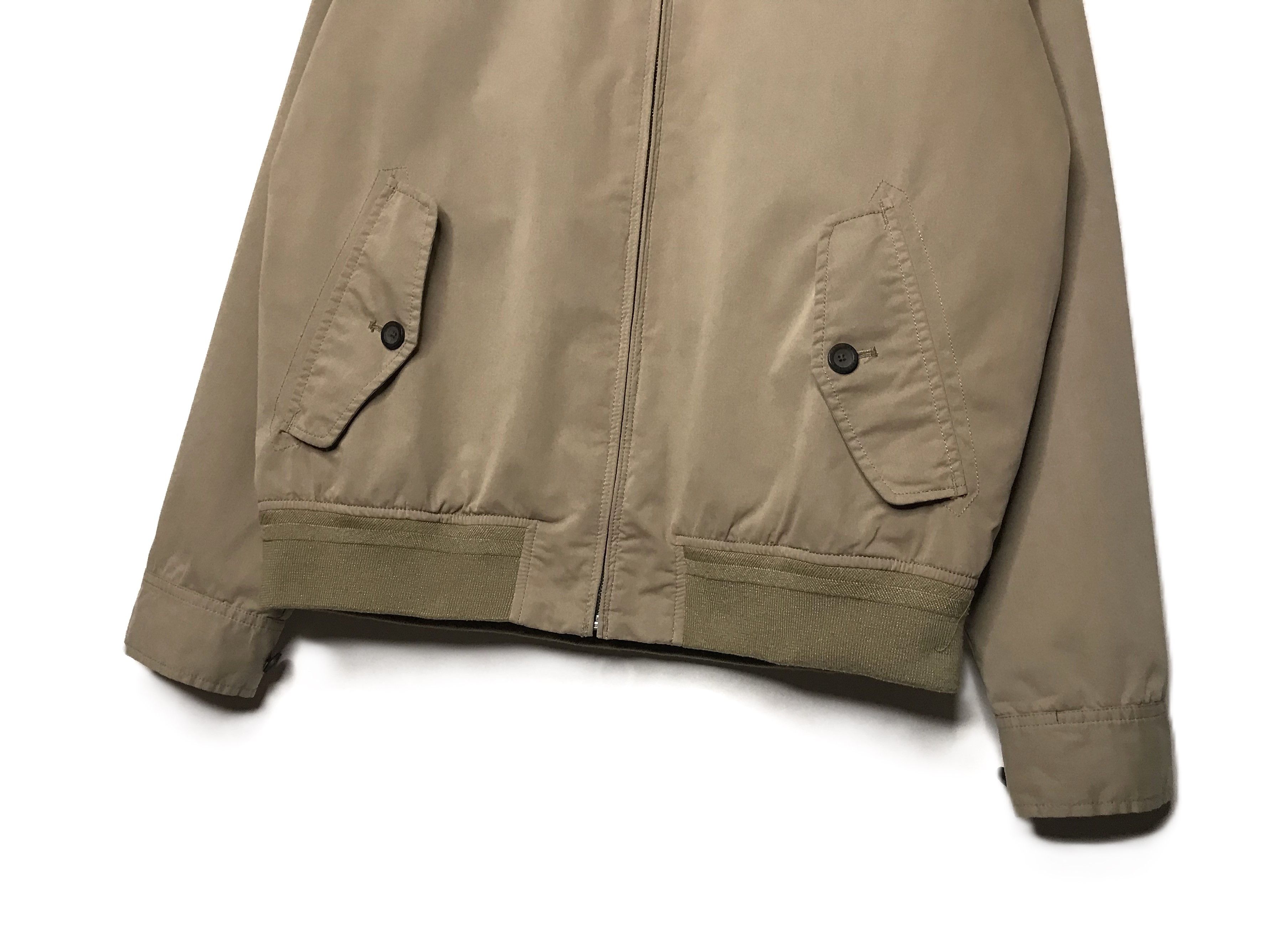 Gant Gant Mens College Zip-Up Jacket Size L Beige Size US L / EU 52-54 / 3 - 6 Thumbnail
