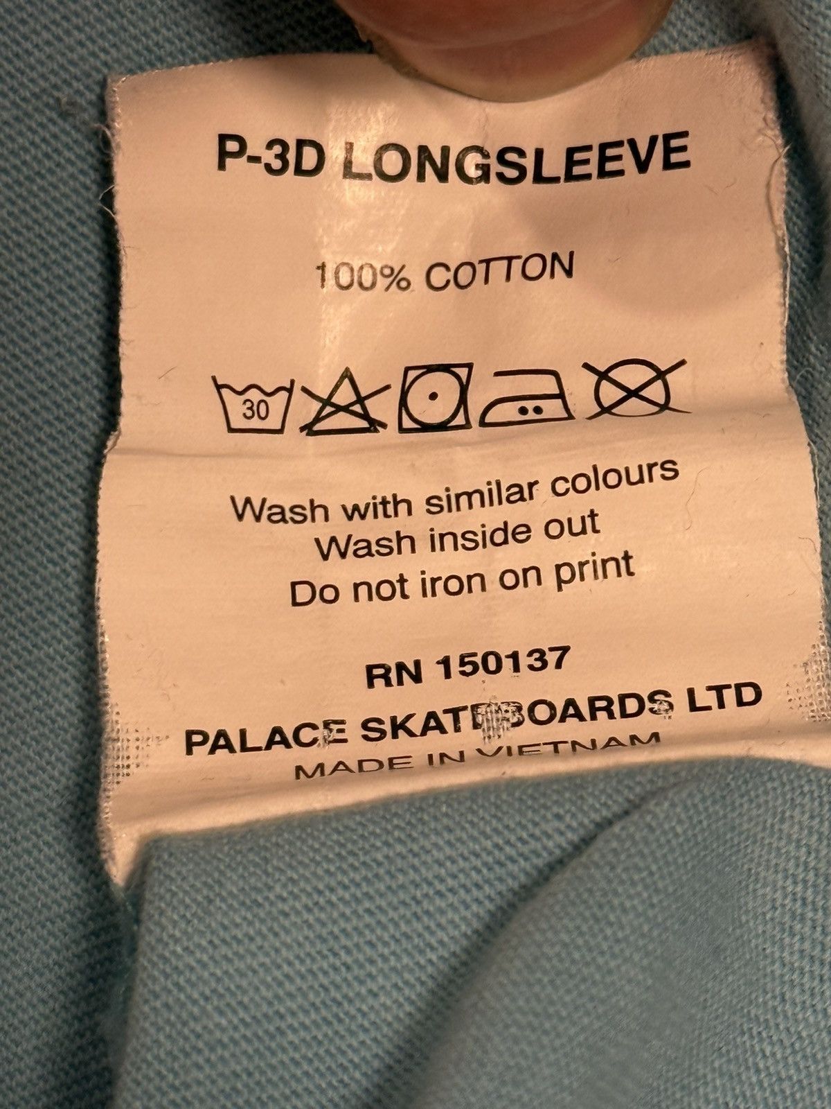 Palace Palace P-3D Longsleeve - Ultra Blue / Pink - Size S Size US S / EU 44-46 / 1 - 5 Thumbnail