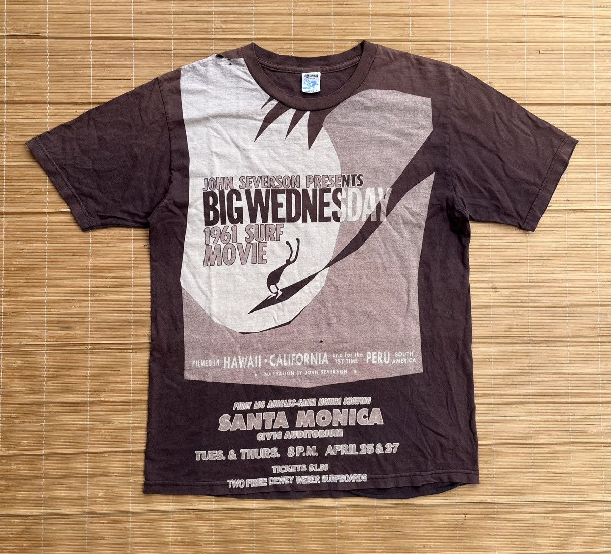 Vintage Sun surf x big Wednesday film distress t shirt