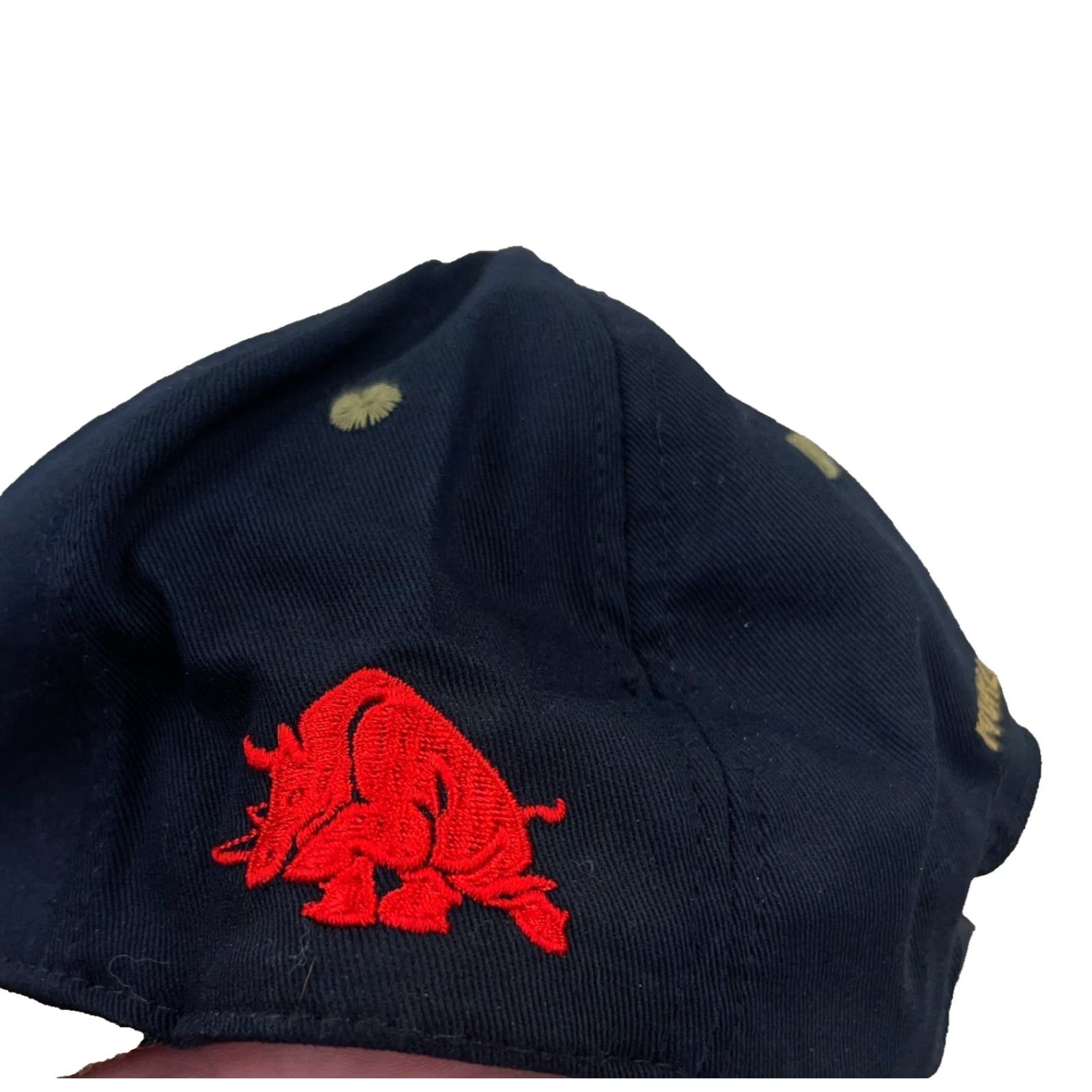Vintage VINTAGE Fishing Hat Cap Strap Back Zebco Rhino Reels 90s Y2K Promo Adult Mens TruckER Hat Size ONE SIZE - 4 Thumbnail