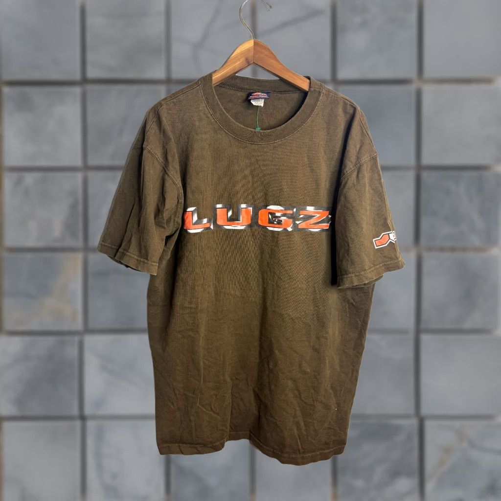 Lugz VINTAGE Lugz T-Shirt Mens XL Brown Hip Hop Logo 90s Jeans Style Classic 5070 Size US 36 / EU 52 - 1 Thumbnail