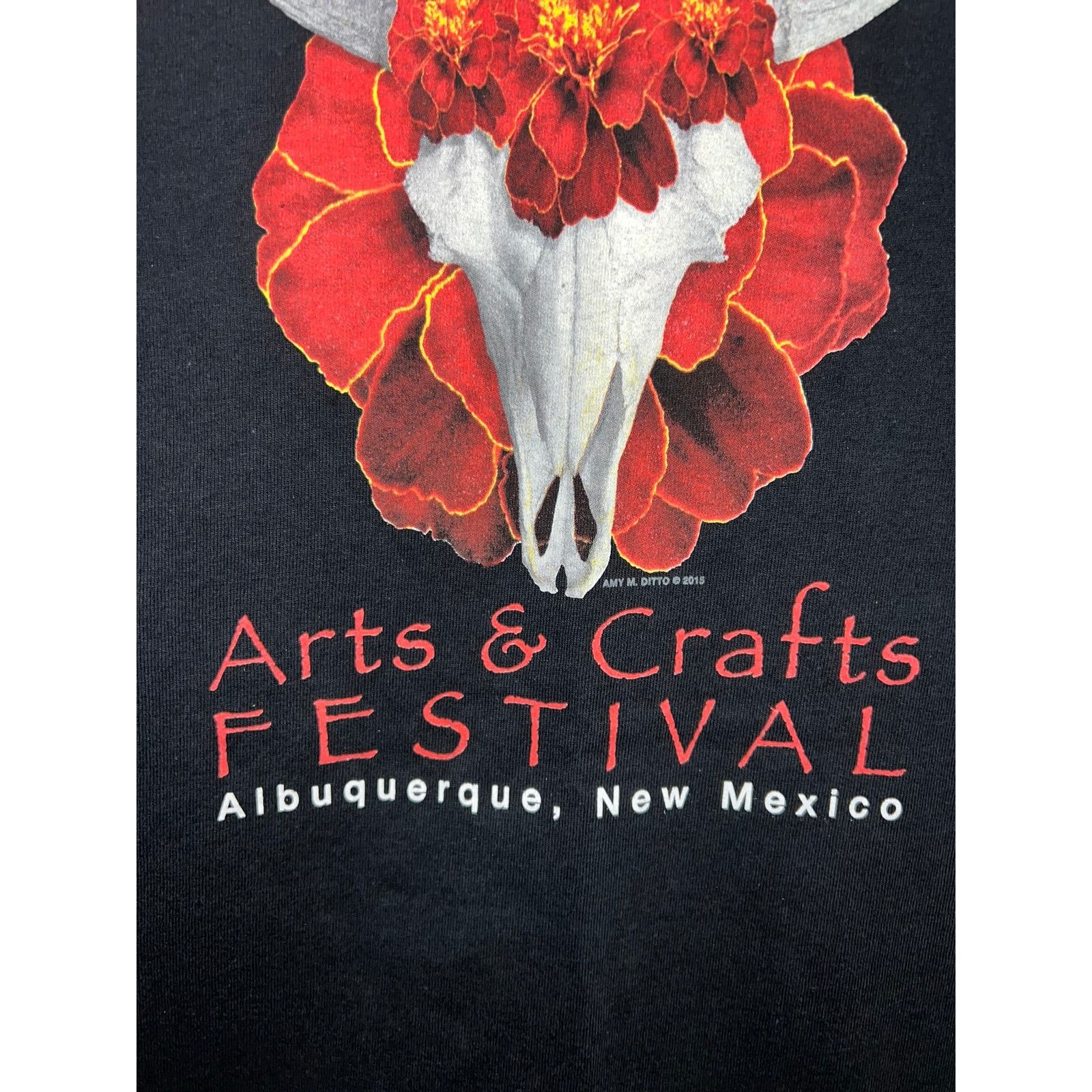 Vintage Rio Grande Shirt Arts Crafts Festival Albuquerque New Mexico Size US L / EU 52-54 / 3 - 4 Thumbnail