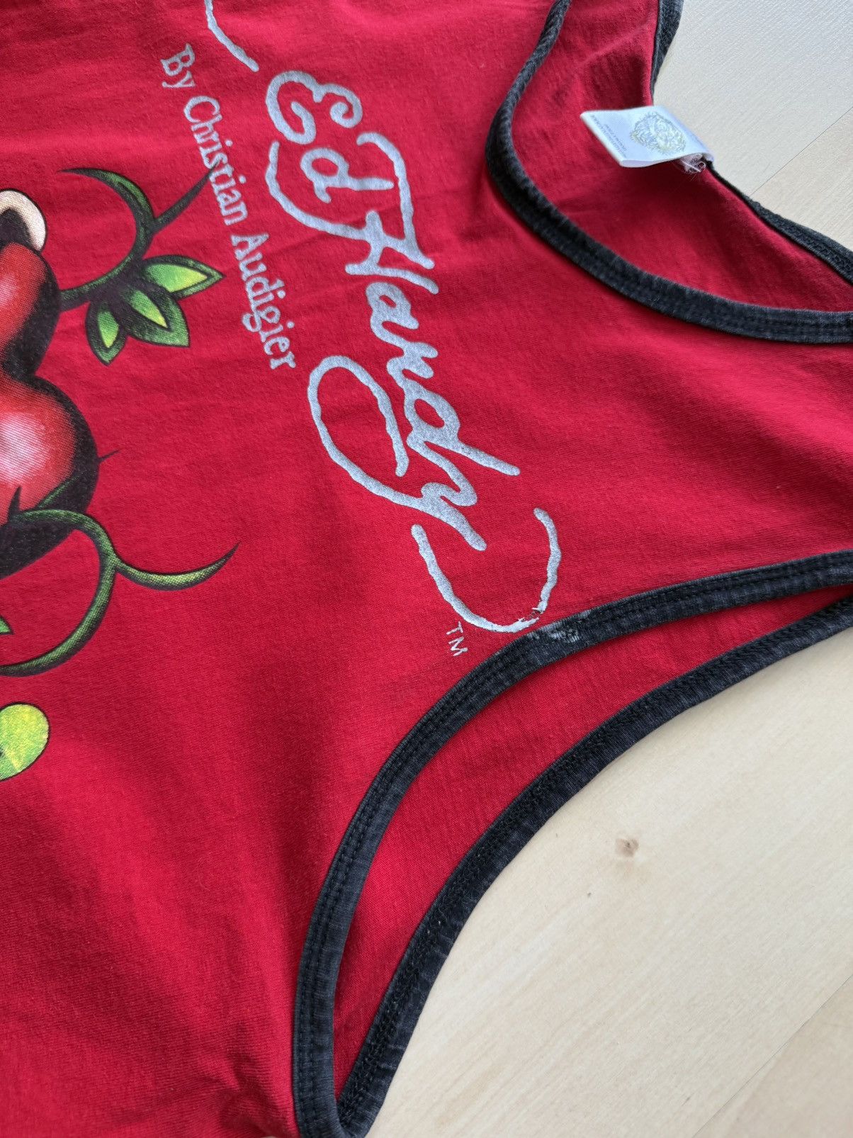 Ed Hardy Ed Hardy by Christian Audigier tank top sleeveless tshirt Size US L / EU 52-54 / 3 - 3 Thumbnail