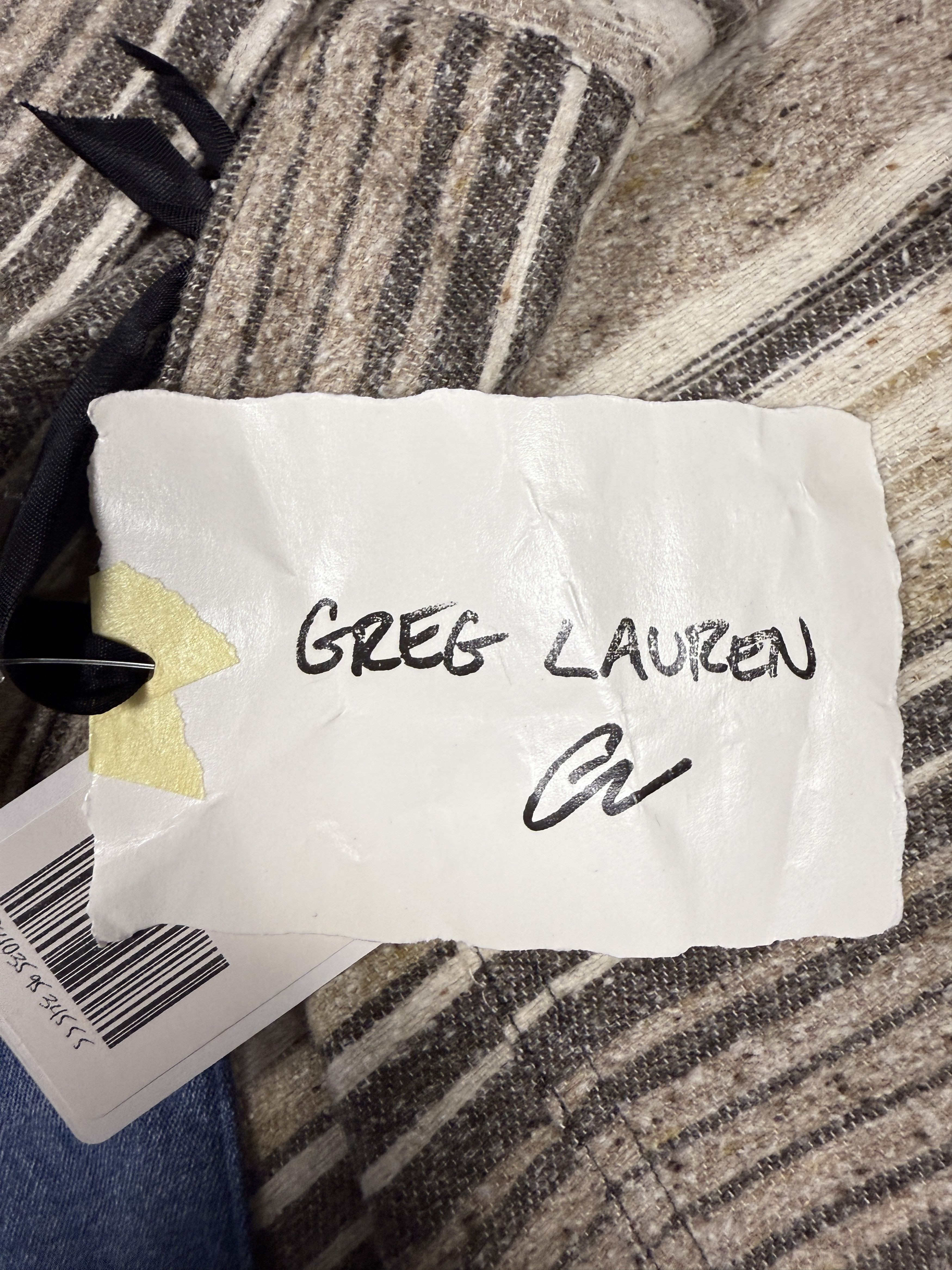 Greg Lauren Greg Lauren Striped GL1 Kimono Size US XL / EU 56 / 4 - 7 Thumbnail