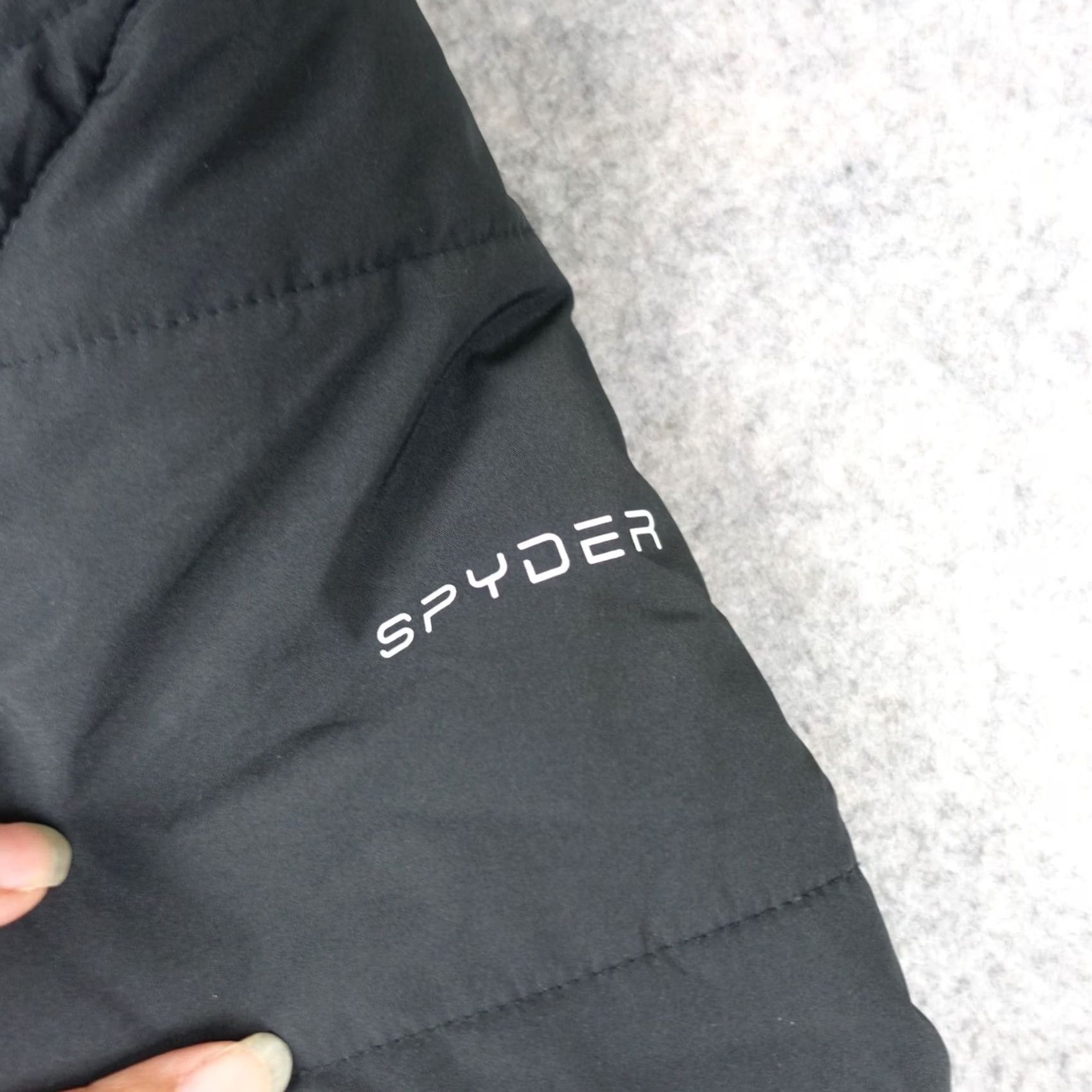 Spyder Spyder Jacket Womens Small Black Coat Faux Fur Hood Trim Snow Winter Parka Puff Coat Jacket Parka Hooded Lined Pockets Womens Size S / US 4 / IT 40 - 7 Thumbnail
