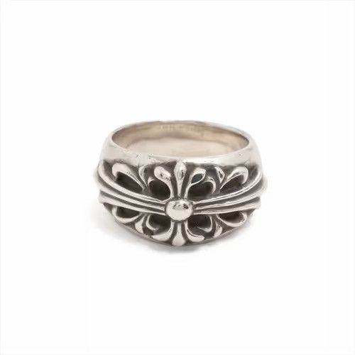 Chrome Hearts US10-10.5 Chrome Hearts Floral Cross ring 21 Size ONE SIZE - 1 Thumbnail