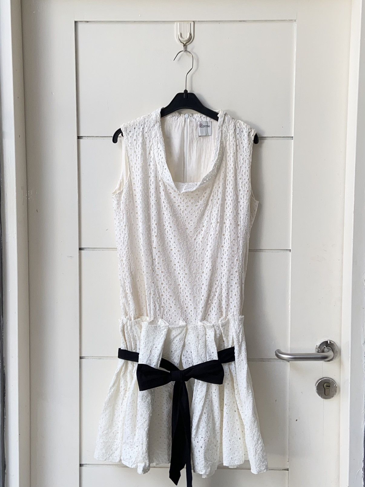 Valentino VALENTINO White Dress Size XS / US 0-2 / IT 36-38 - 9 Thumbnail