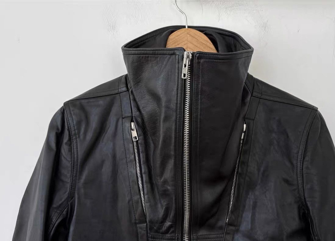 Rick Owens Rick Owens 16ss slim-fitting leather jacket Size XS / US 0-2 / IT 36-38 - 3 Thumbnail