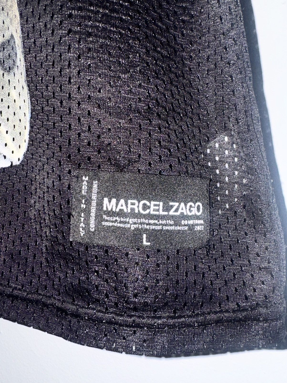 Marcel Zago Marcel Zago Michael Jackson Mesh Jersey Black Size L Size US L / EU 52-54 / 3 - 4 Thumbnail