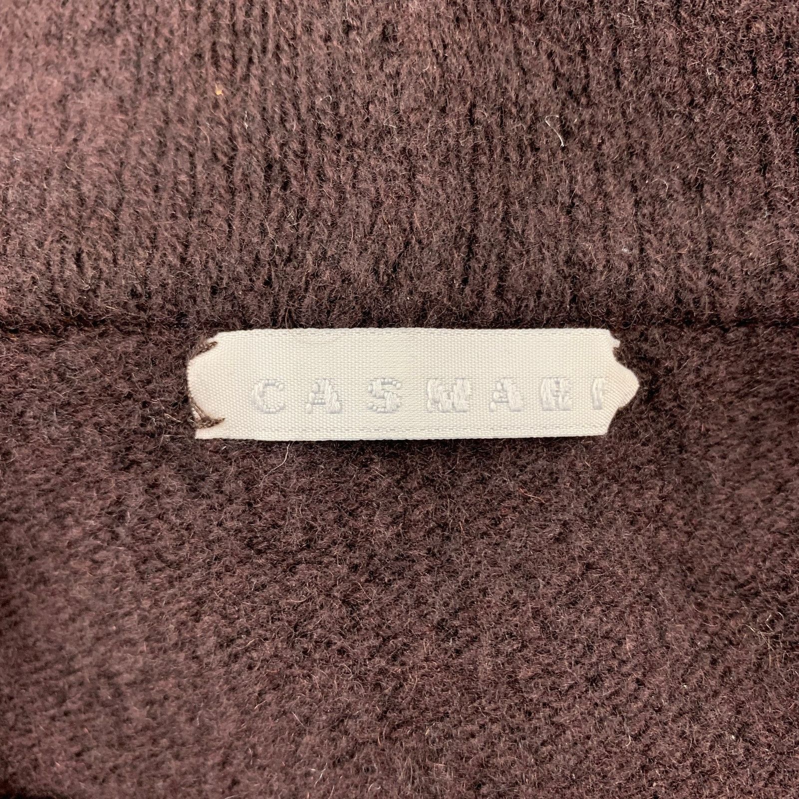 Other CASMARI S Brown Knitted Cashmere Hooded Open Front Cardigan Size S / US 4 / IT 40 - 5 Thumbnail