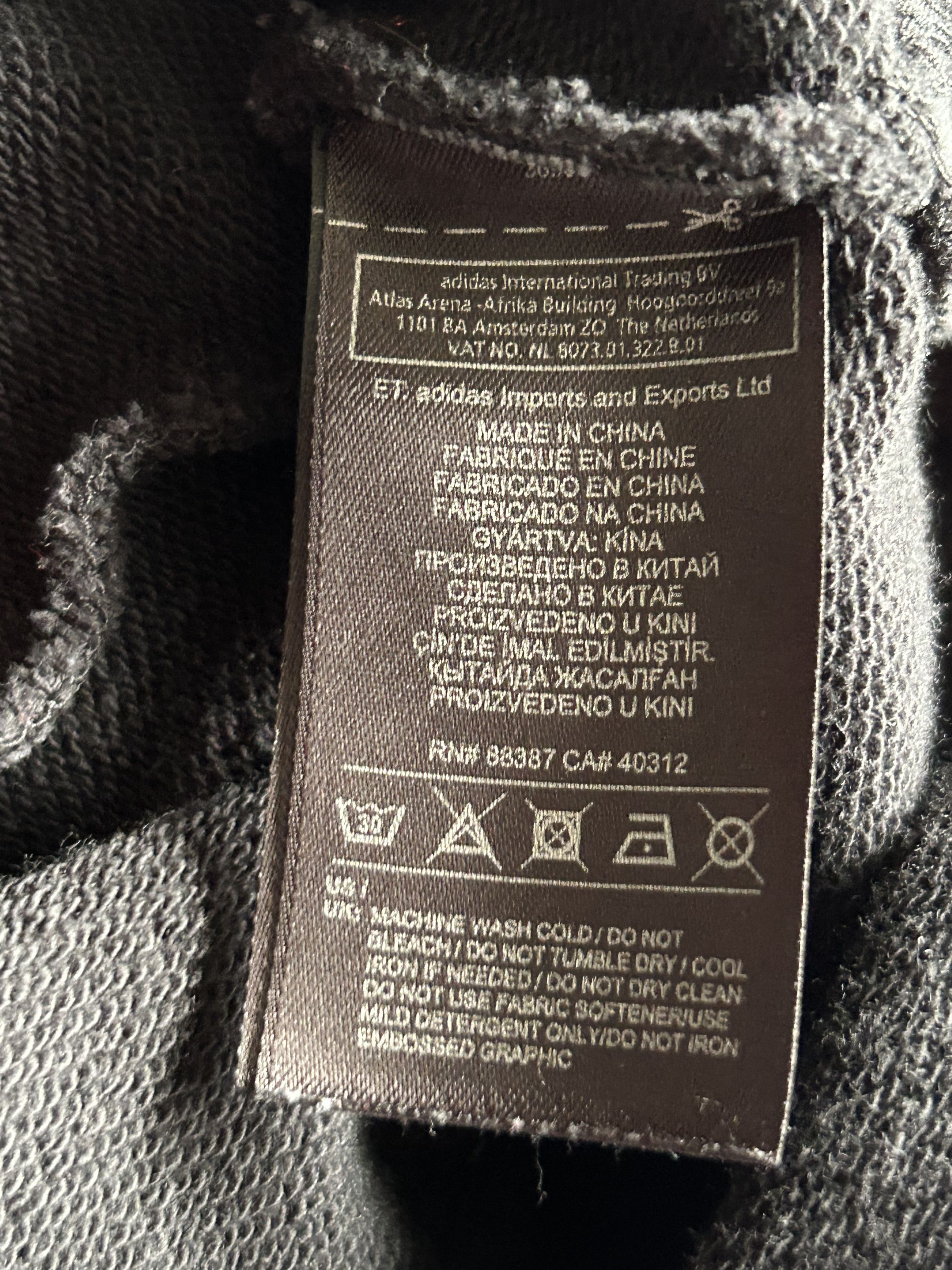 Adidas Adidas Black Oversized Crewneck Sweater Size US S / EU 44-46 / 1 - 4 Thumbnail