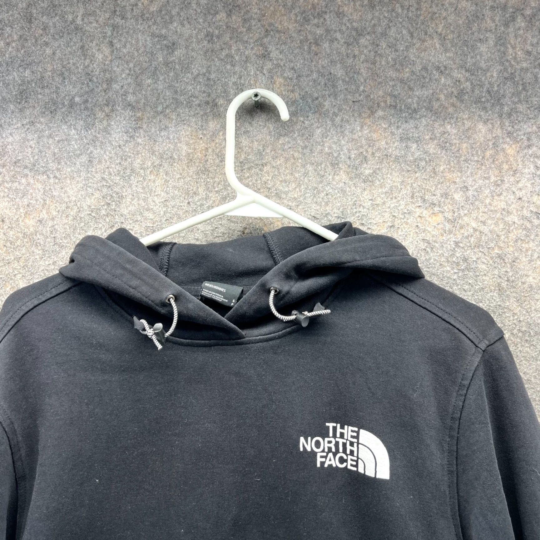 The North Face The North Face Hooded Pullover Men Small Black Fleece Logo Sweatshirt Sweatshirt Size US S / EU 44-46 / 1 - 7 Thumbnail