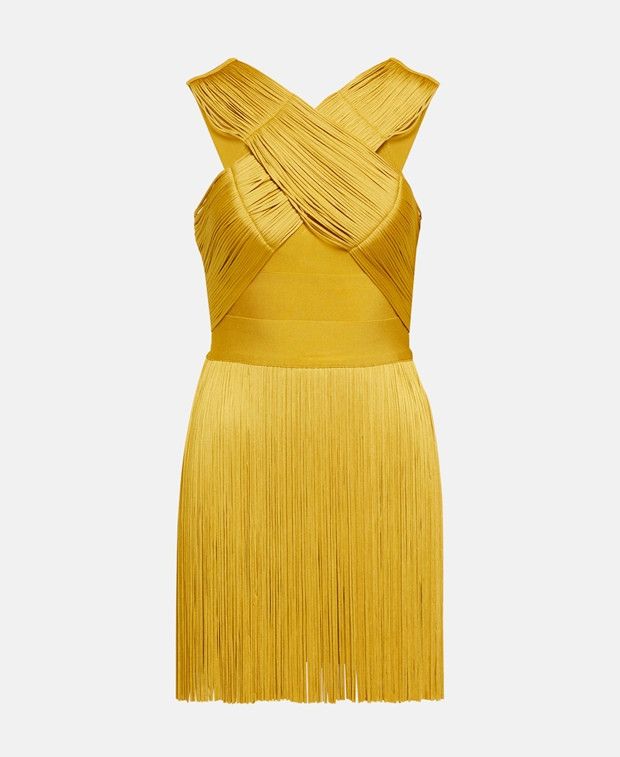 Herve Leger Party dress Size L / US 10 / IT 46 - 1 Thumbnail