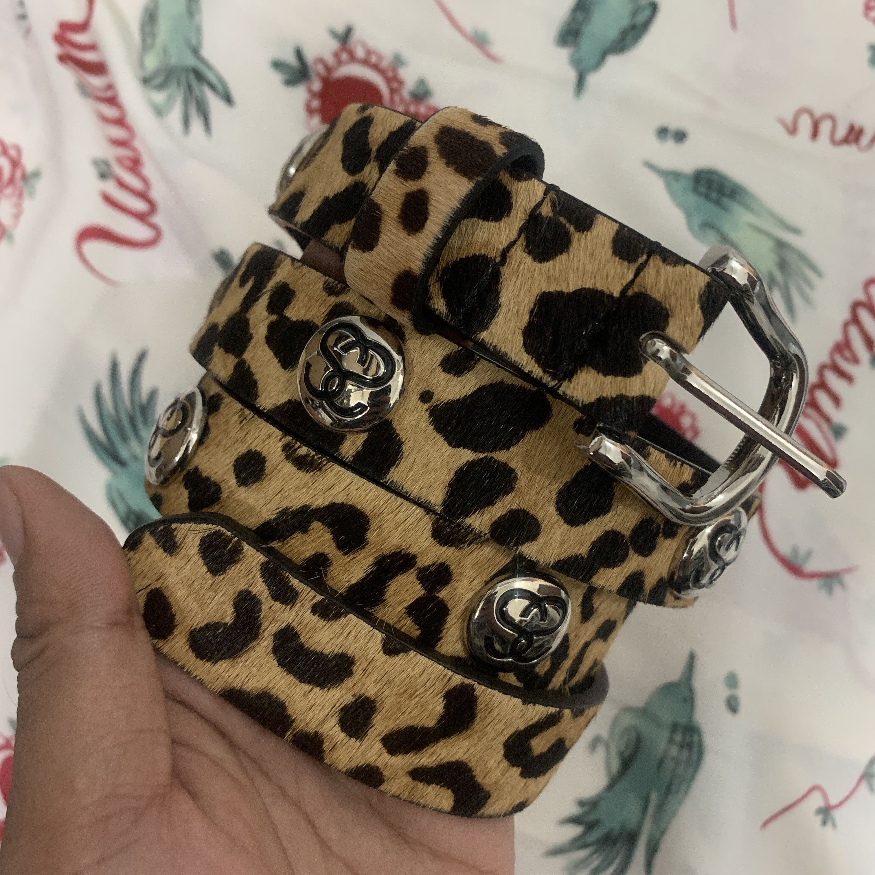 Stussy Stussy Animal Print Dress Belt Python Size S/M Rare | Grailed