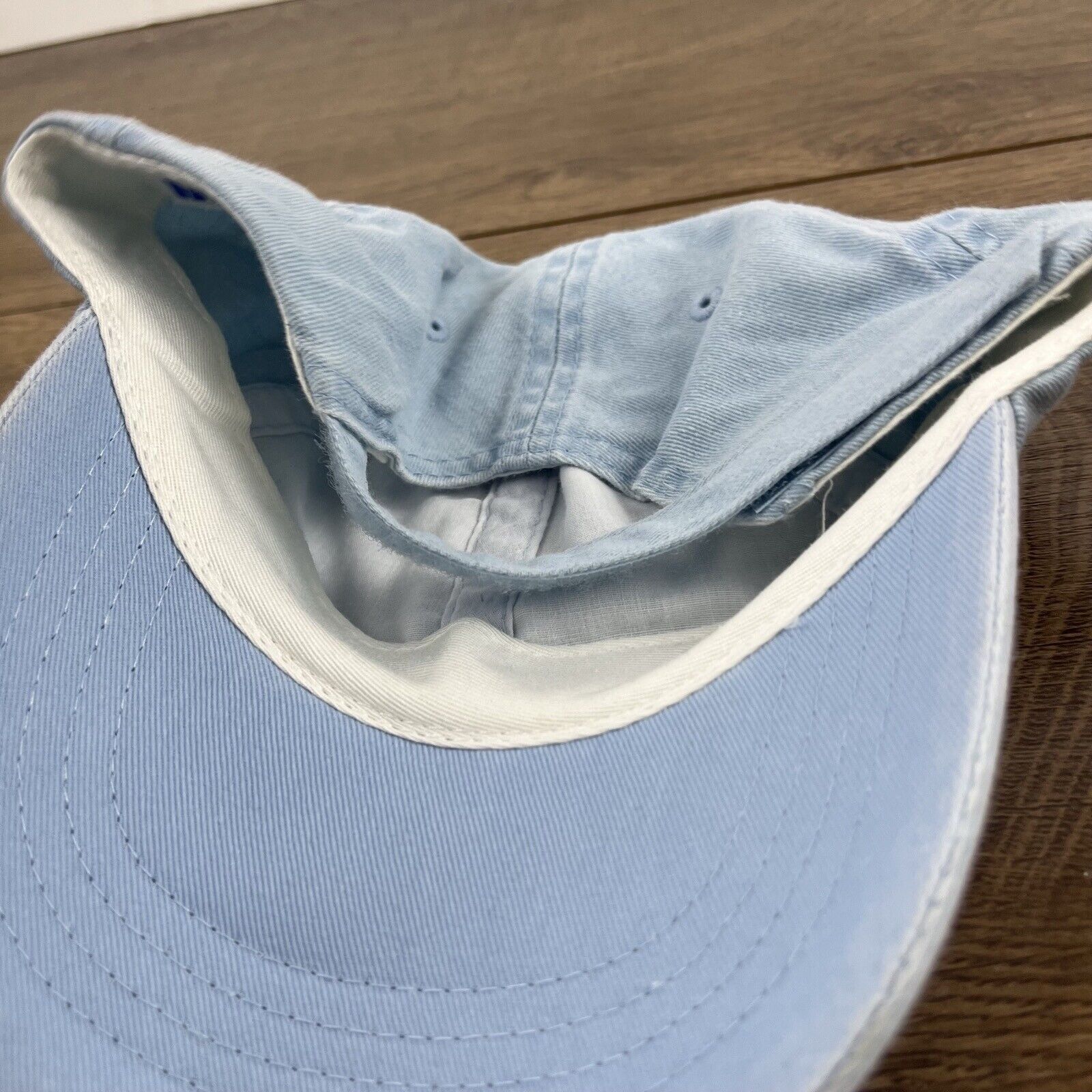 Other Plain Light Blue Hat Blue Adjustable Hat Blue Adult Size Hat Size ONE SIZE - 12 Thumbnail